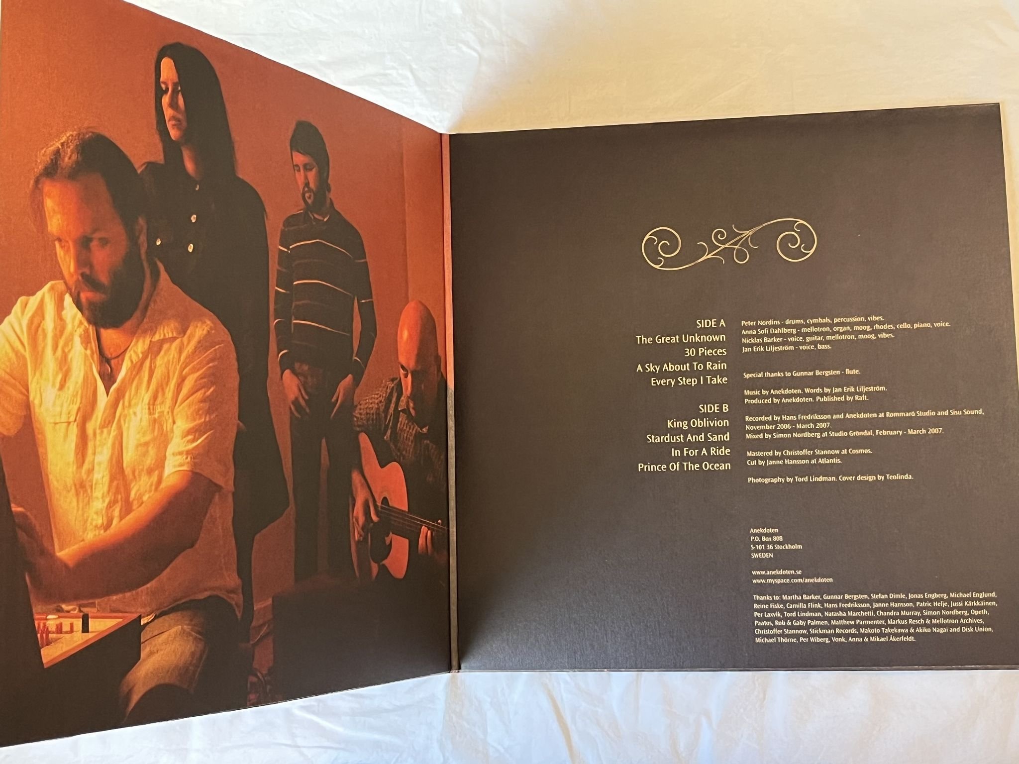 Omslagsbild för skivan ANEKDOTEN a time of day LP 2007 Swe VIRTALEVY VIRTA LP 005