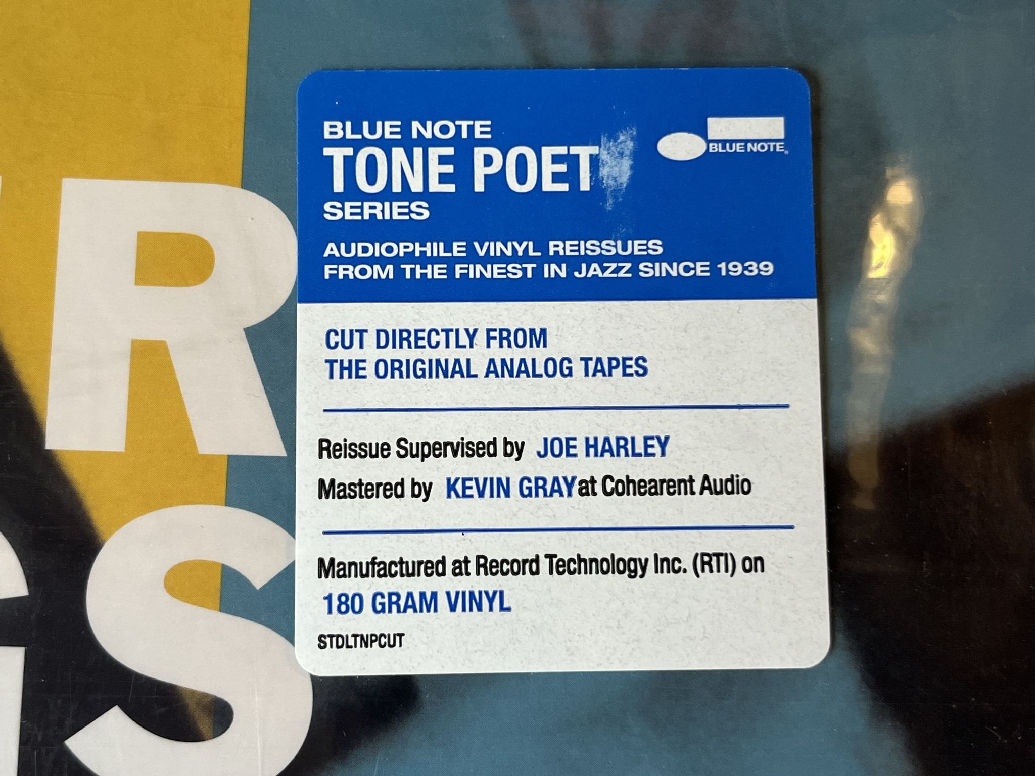 Omslagsbild för skivan CHET BAKER Sings LP 2020 US Blue Note Tone Poet B0031300-01 *** SEALED ***