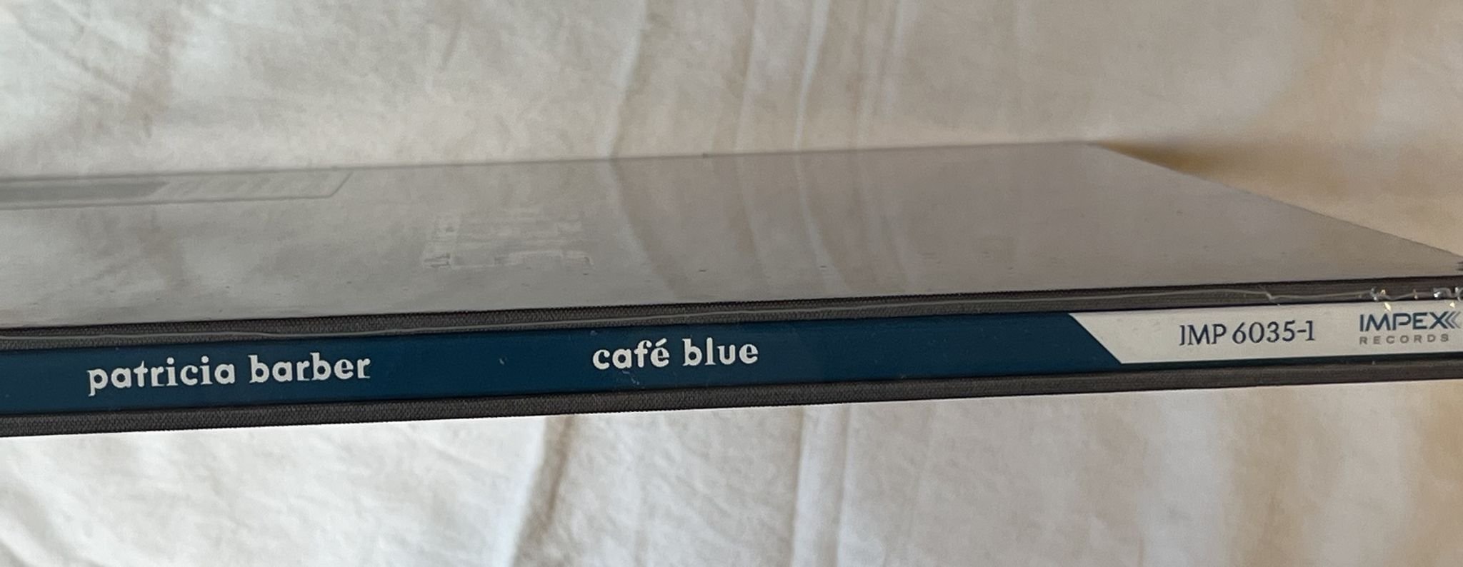 Omslagsbild för skivan PATRICIA BARBER Café Blue 2x12" box 2020 IMPEX Numbered #3474/5000 ** Sealed **