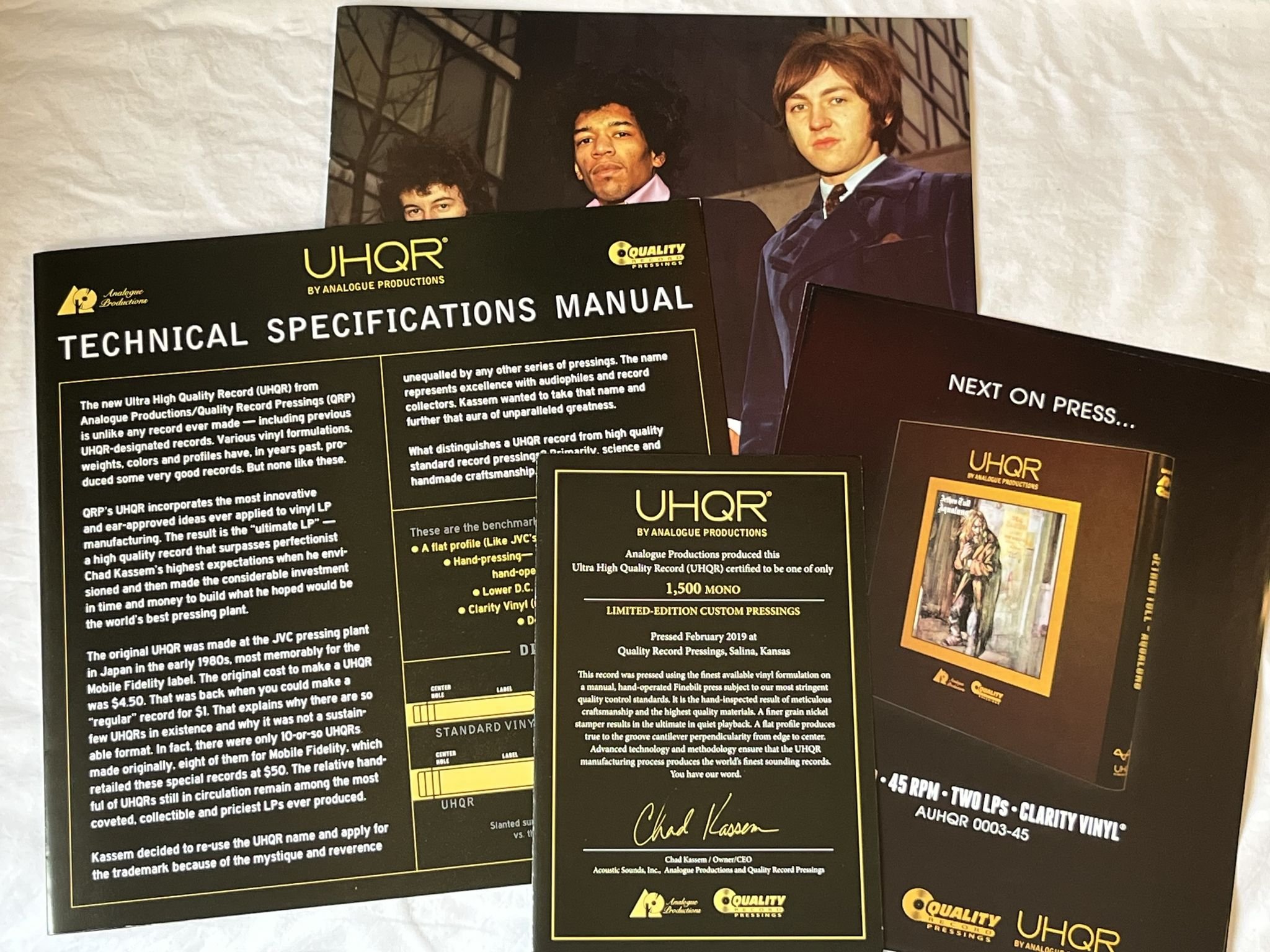 Omslagsbild för skivan JIMI HENDRIX axis: bold as love BOX Analogue Productions 19075812461 ** Rare **