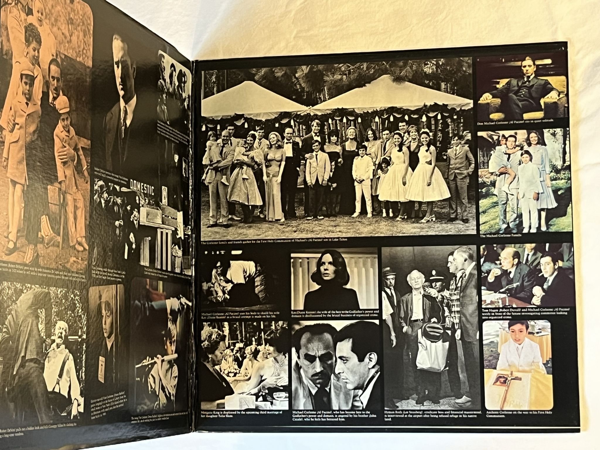 Omslagsbild för skivan NINO ROTA the godfather II LP -74 US ABC ABDP-856