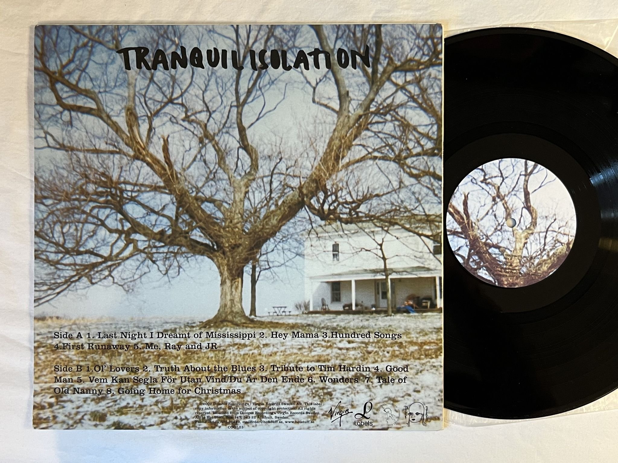 Omslagsbild för skivan NICOLAI DUNGER Tranquil Isolation LP 2002 HOT STUFF COOL 23