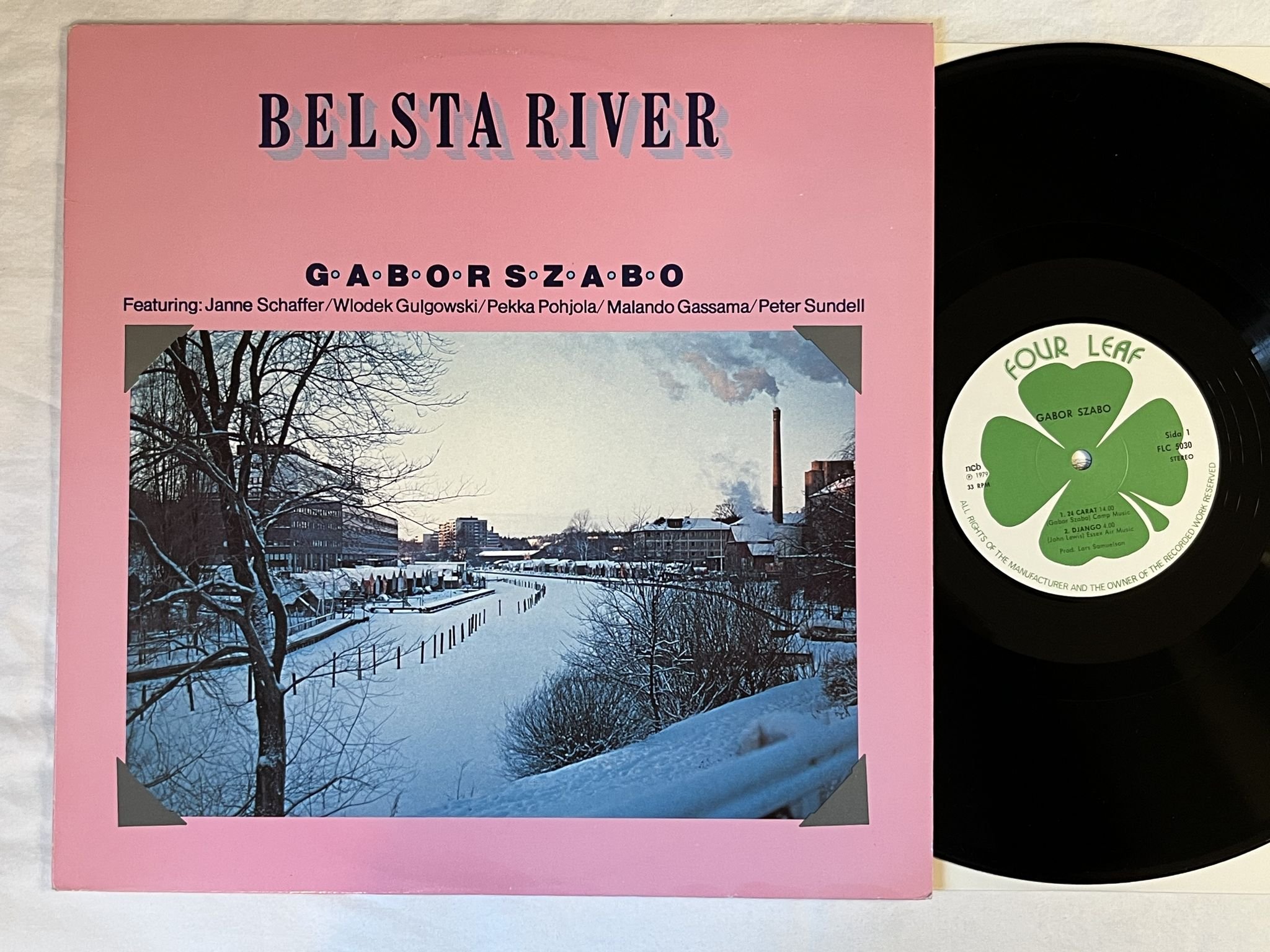 Omslagsbild för skivan GABOR SZABO Bellsta River LP -79 FOUR LEAF FLC 5030