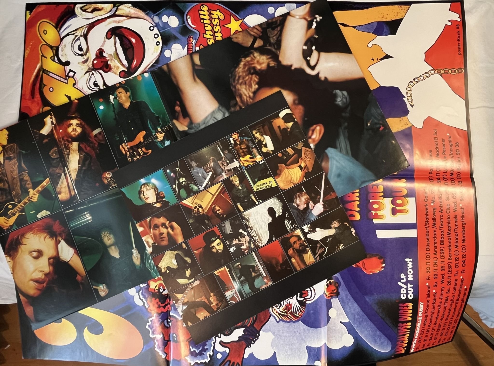 Omslagsbild för skivan TURBONEGRO Darkness Forever! 2xLP -99 BITZCORE BC 1715