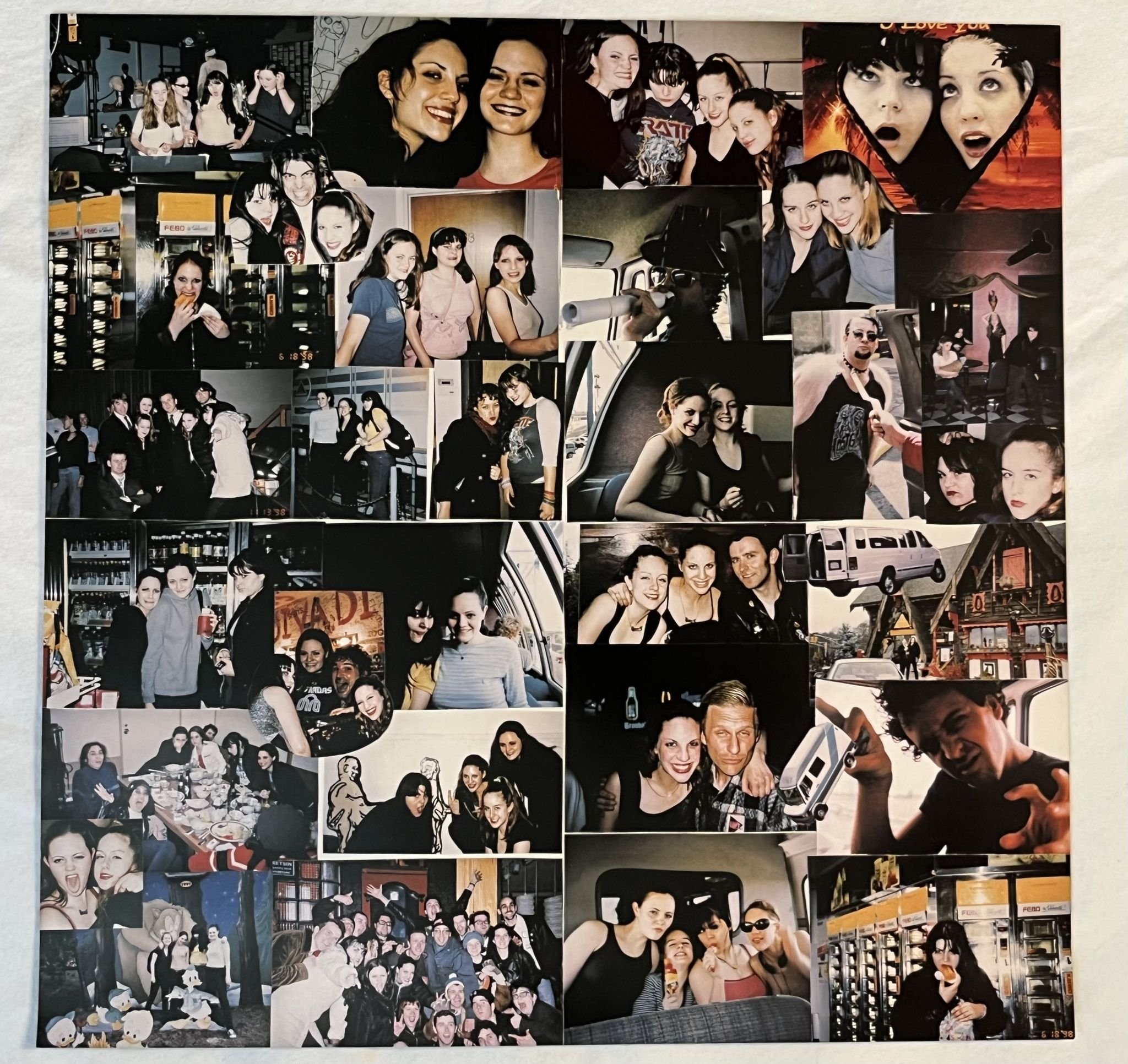 Omslagsbild för skivan THE DONNAS Get Skintight LP -99 US LOOKOUT! LK 225