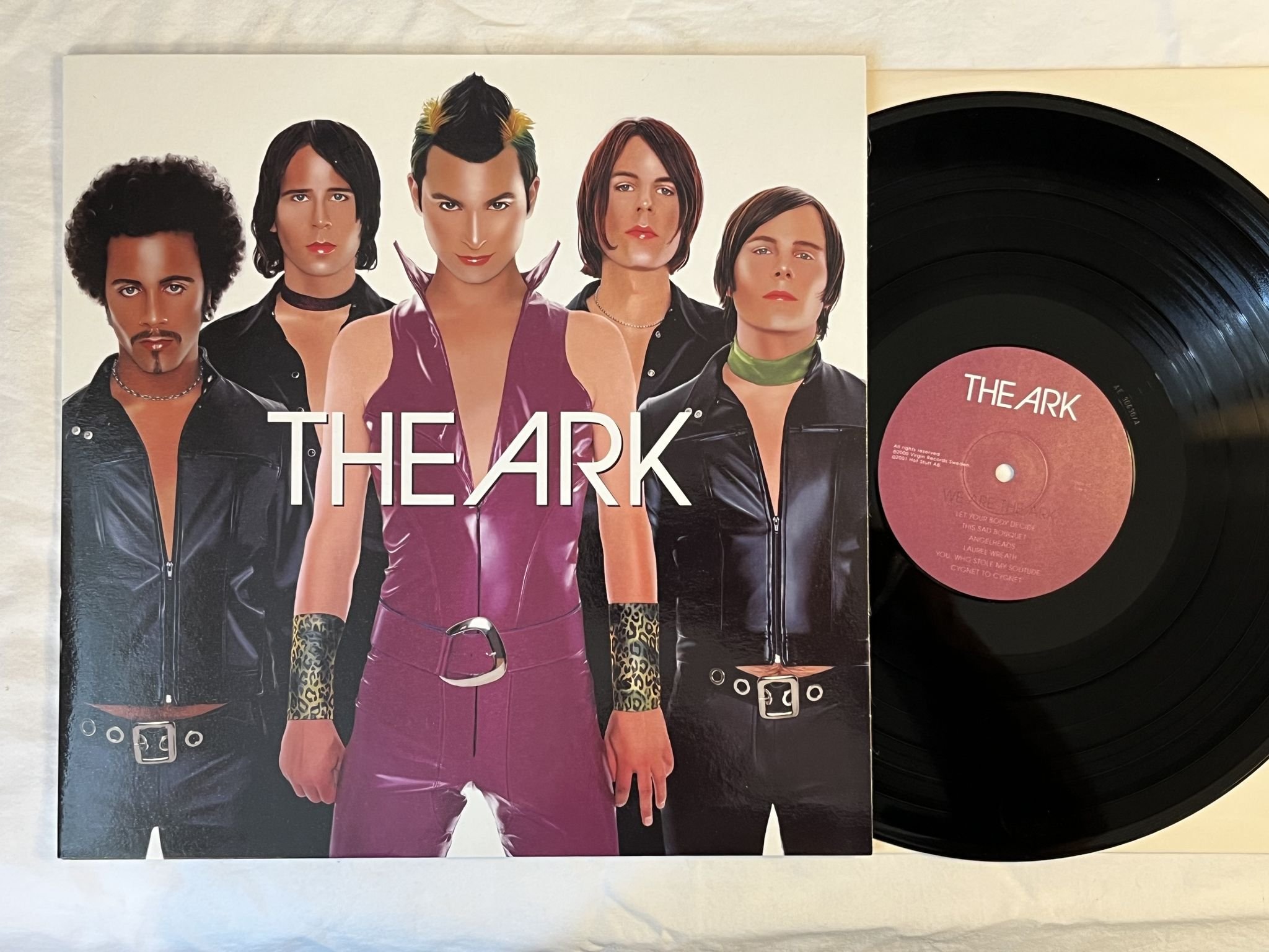 Omslagsbild för skivan THE ARK We Are The Ark LP 2001 Swe VIRGIN COOL 15 *** mega rare ***