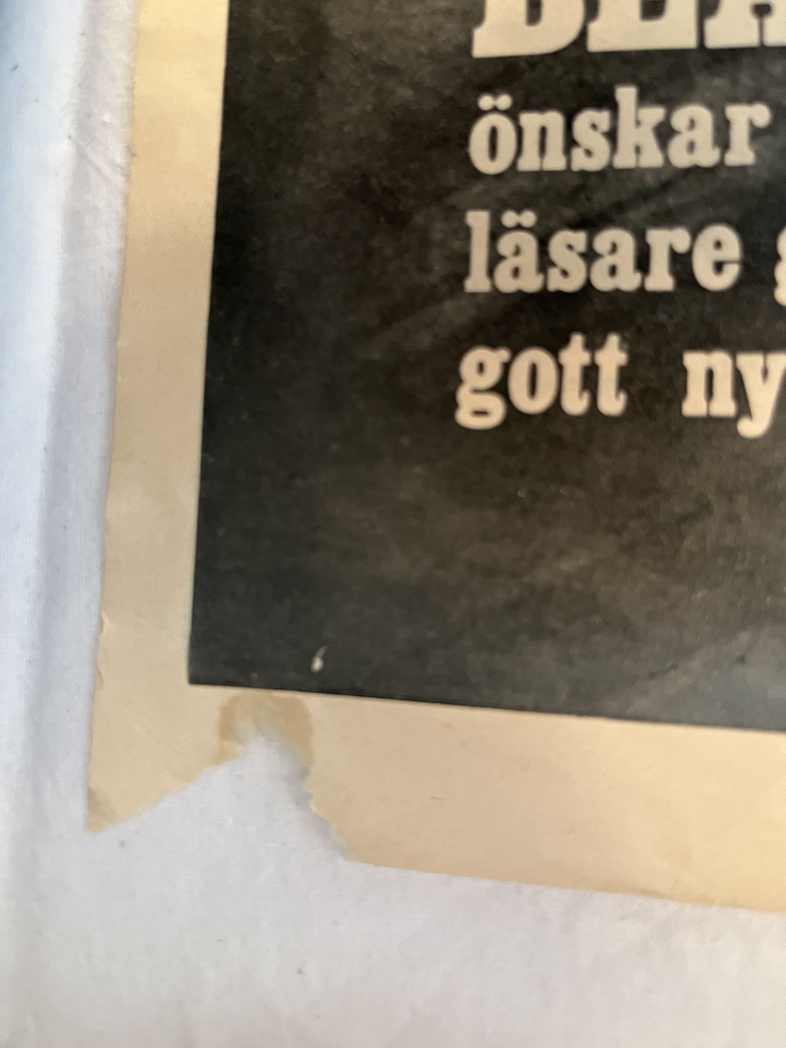 Omslagsbild för skivan THE BEATLES Året Runt poster 1968