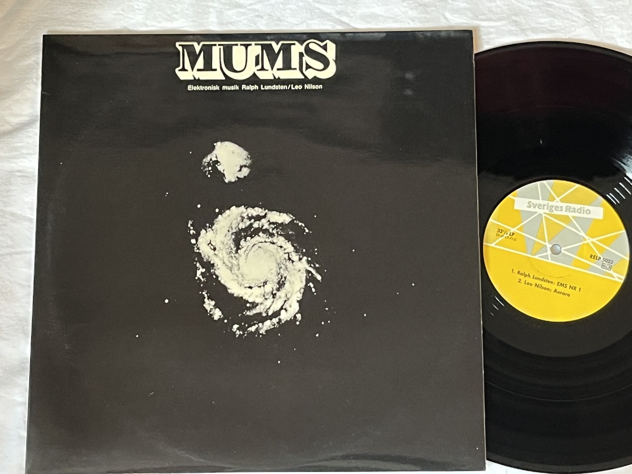 Omslagsbild för skivan RALPH LUNDSTEN /LEO NILSON MUMS LP -67 SVERIGES RADIO RELP 5023