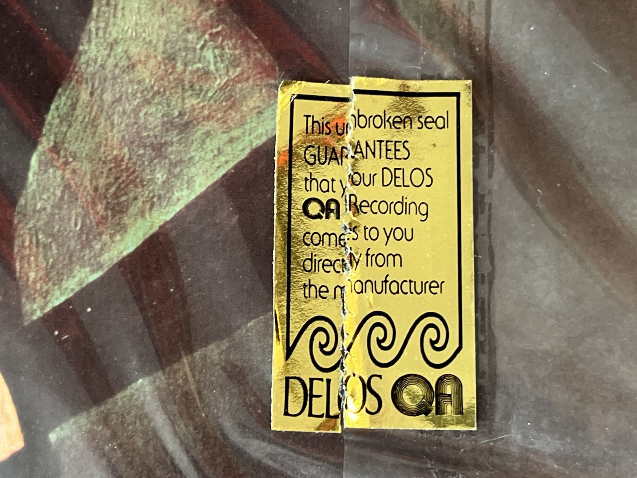 Omslagsbild för skivan CLARA ROCKMORE with NADIA REISENBERG theremin LP -81 Japan DELOS D/QA 25437