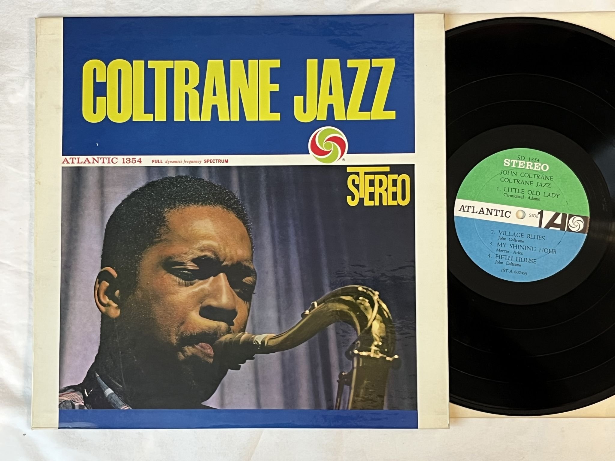 Omslagsbild för skivan JOHN COLTRANE Coltrane Jazz LP -61 US ATLANTIC SD 1354