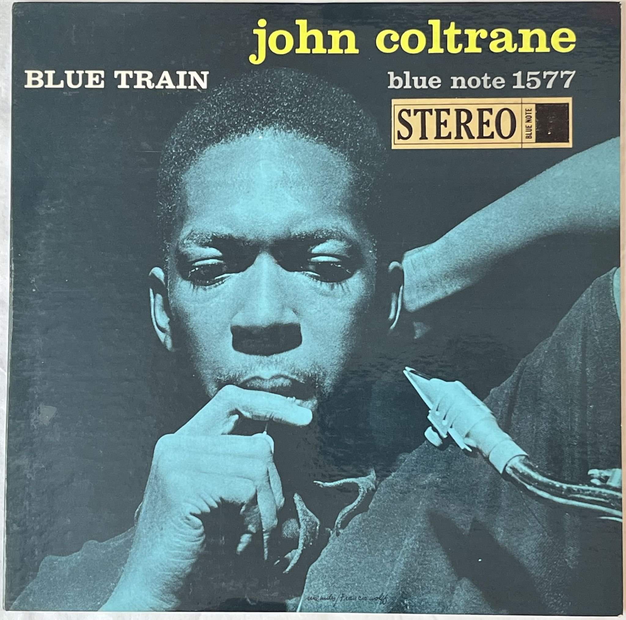 Omslagsbild för skivan JOHN COLTRANE blue train LP -60 US BLUE NOTE BST 1577 *** AMAZING CLASSIC ***