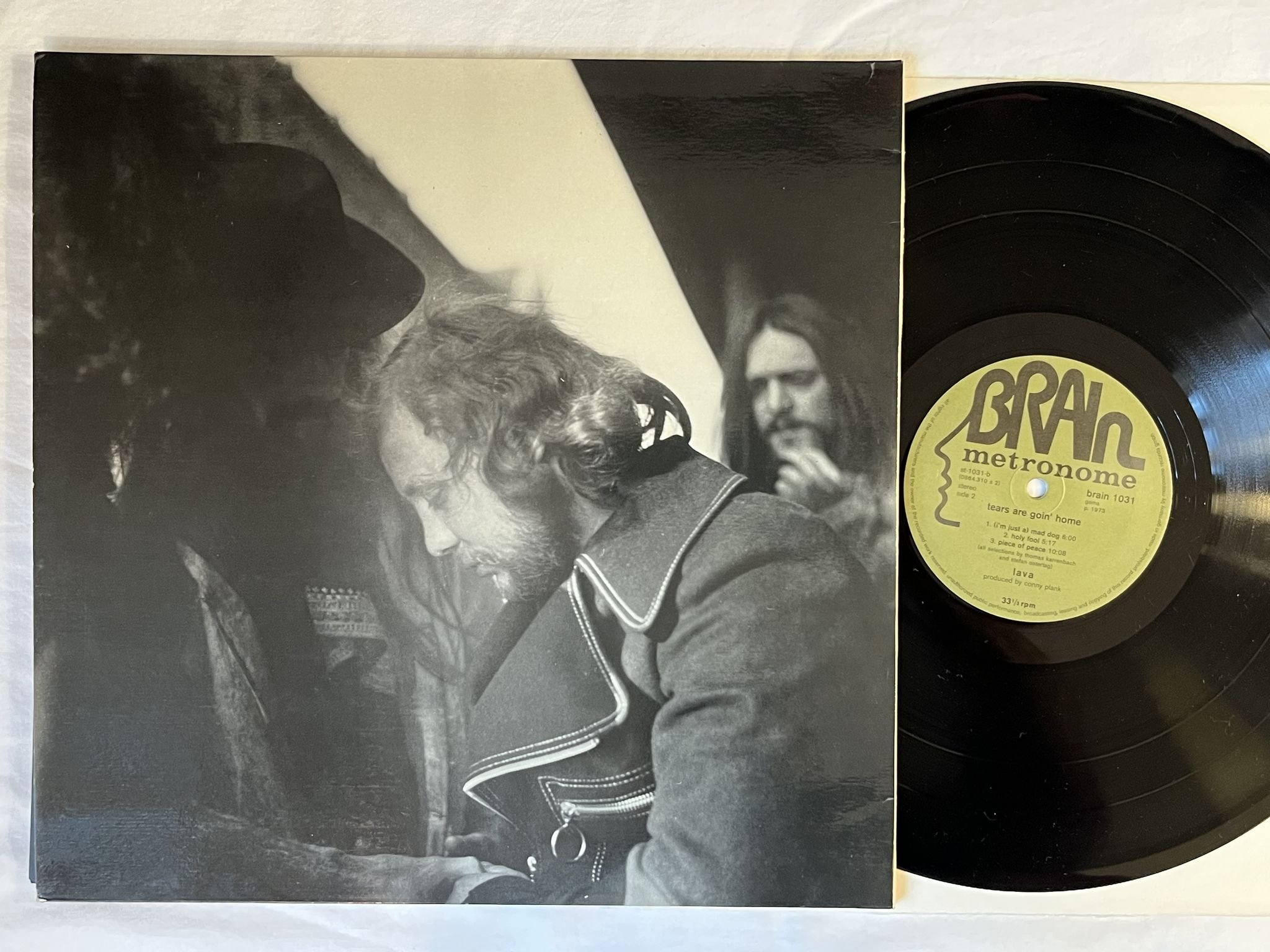 Omslagsbild för skivan LAVA Tears Are Goin' Home LP -73 Ger BRAIN 1031 *** RARE PROG ***