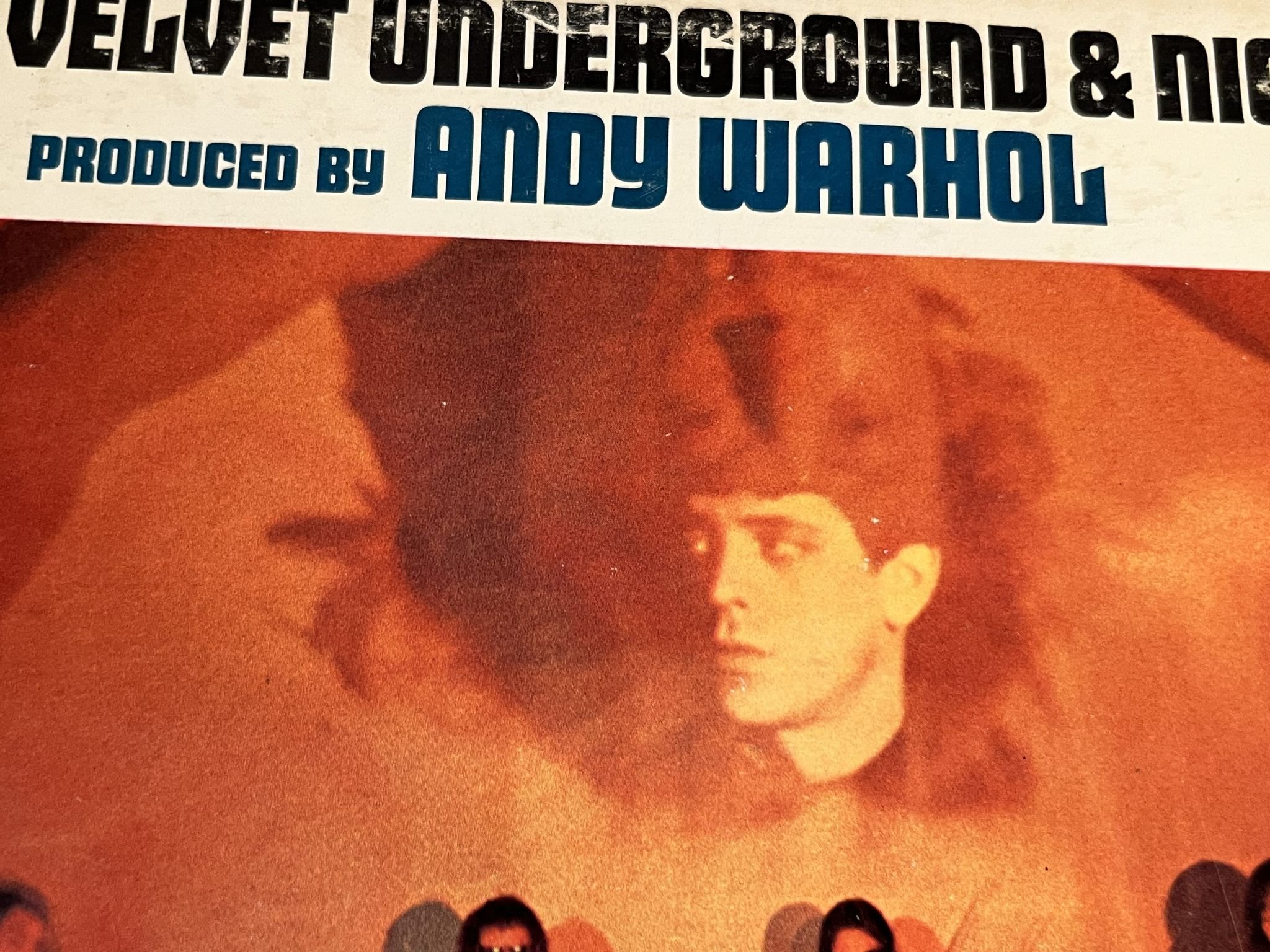 Omslagsbild för skivan VELVET UNDERGROUND & NICO LP -67 Ger/US ANDY WARHOL original POP-ART