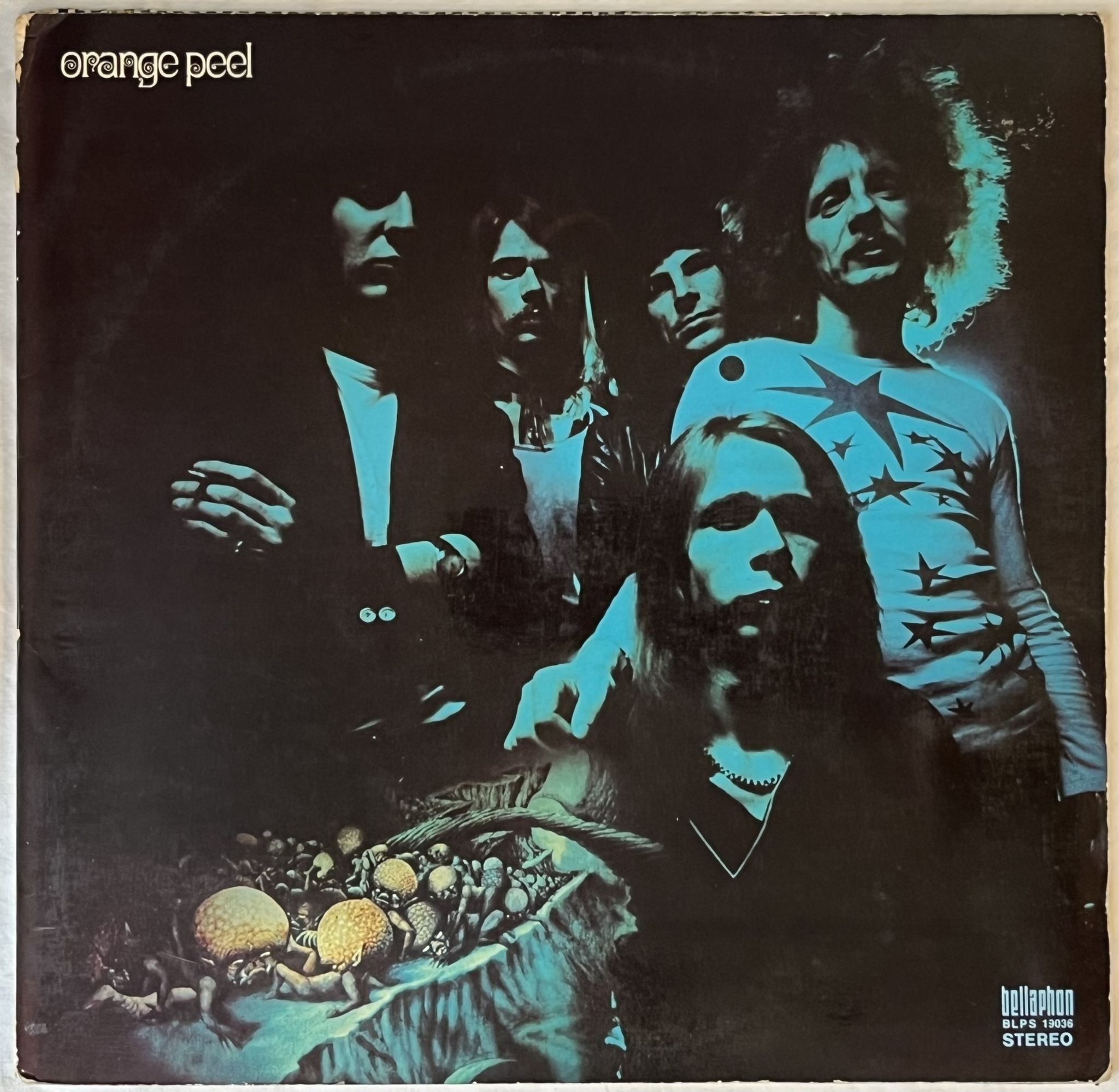Omslagsbild för skivan ORANGE PEEL s/t LP -70 Ger BELLAPHON BLPS 19036 *** RARE PROG **