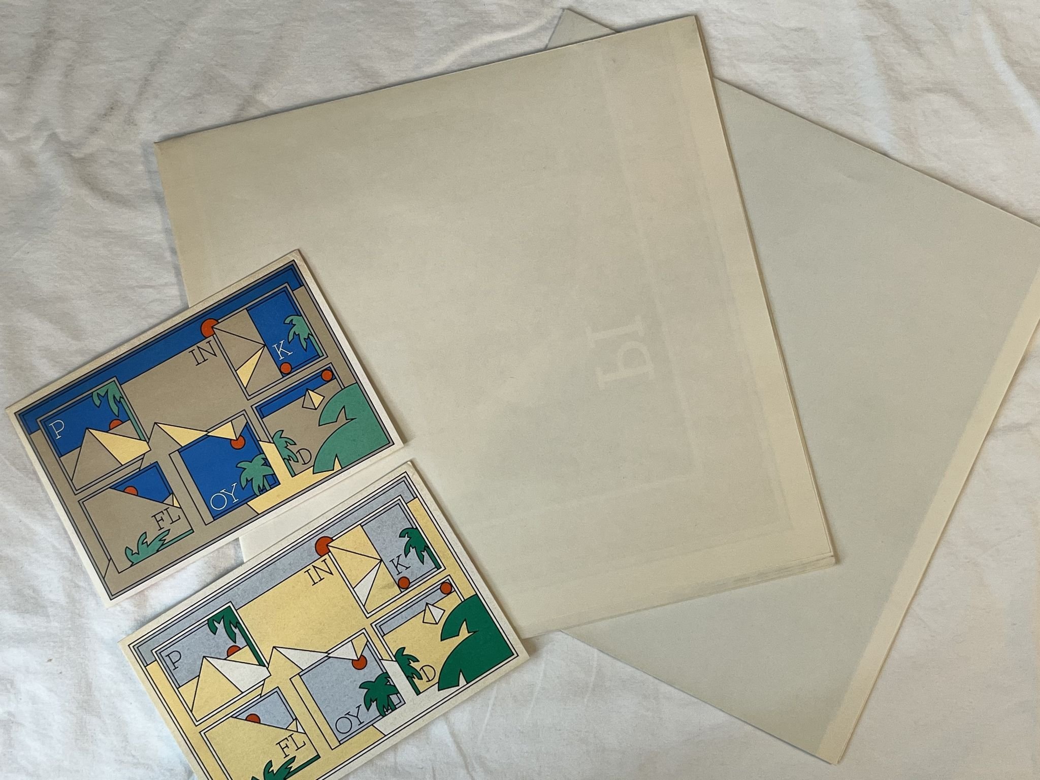 Omslagsbild för skivan PINK FLOYD dark side of the moon LP -73 UK HARVEST SHVL 804 ** No 1 Classic **