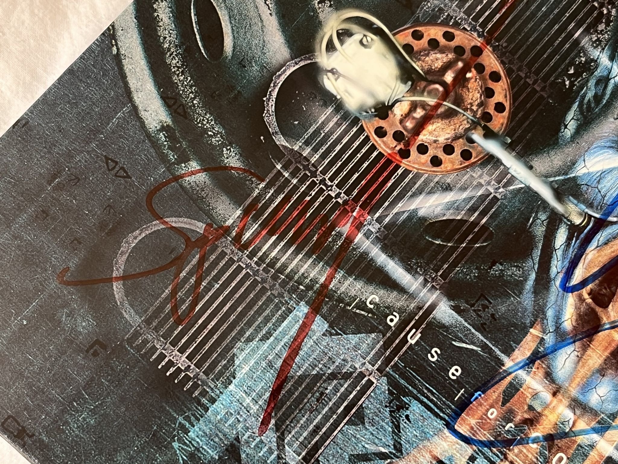 Omslagsbild för skivan KREATOR Cause For Conflict LP -95 GUN 071 *** Signed by two members ***