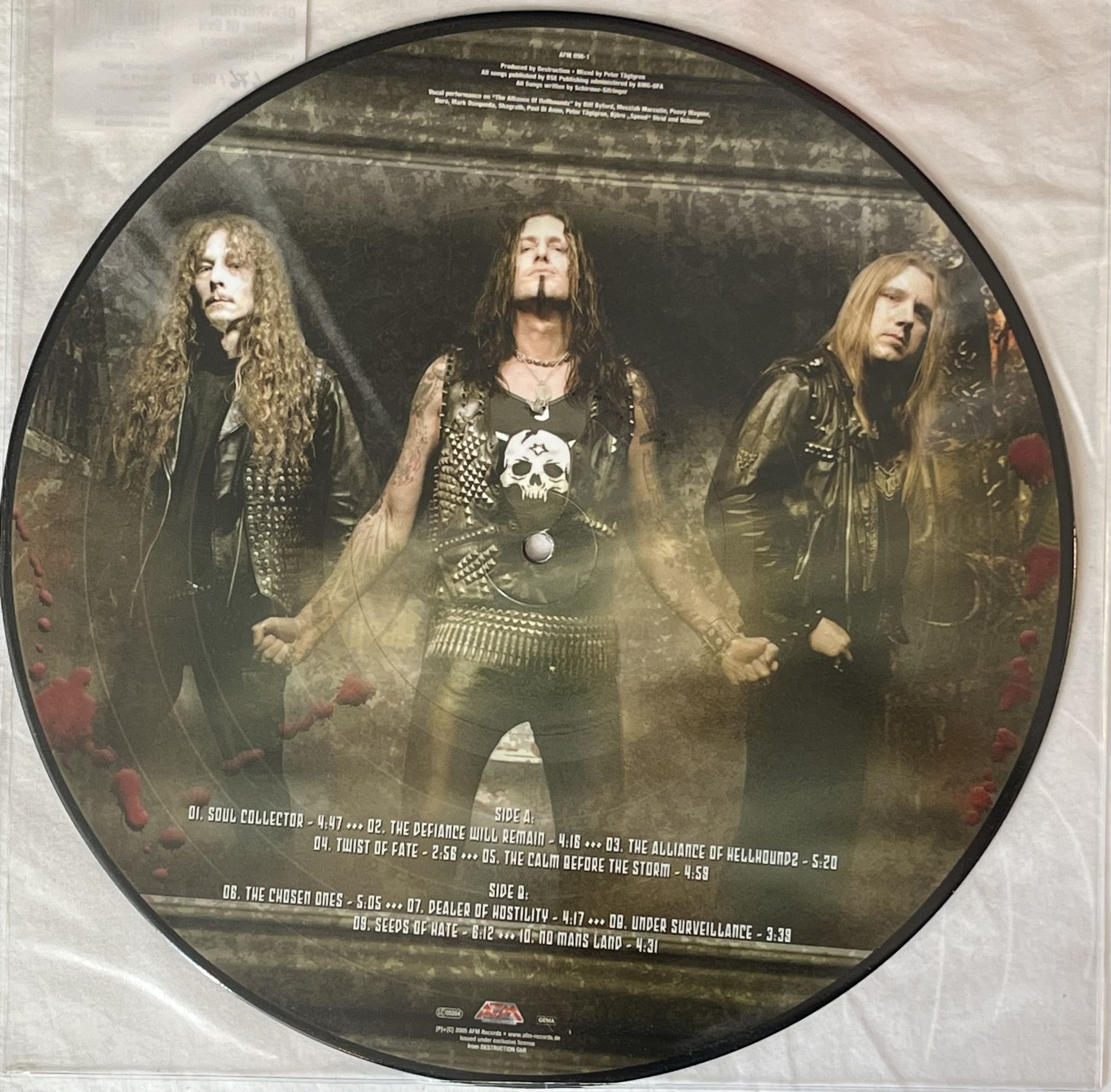 Omslagsbild för skivan DESTRUCTION Inventor Of Evil LP picture Disc 2005 AFM 096-1