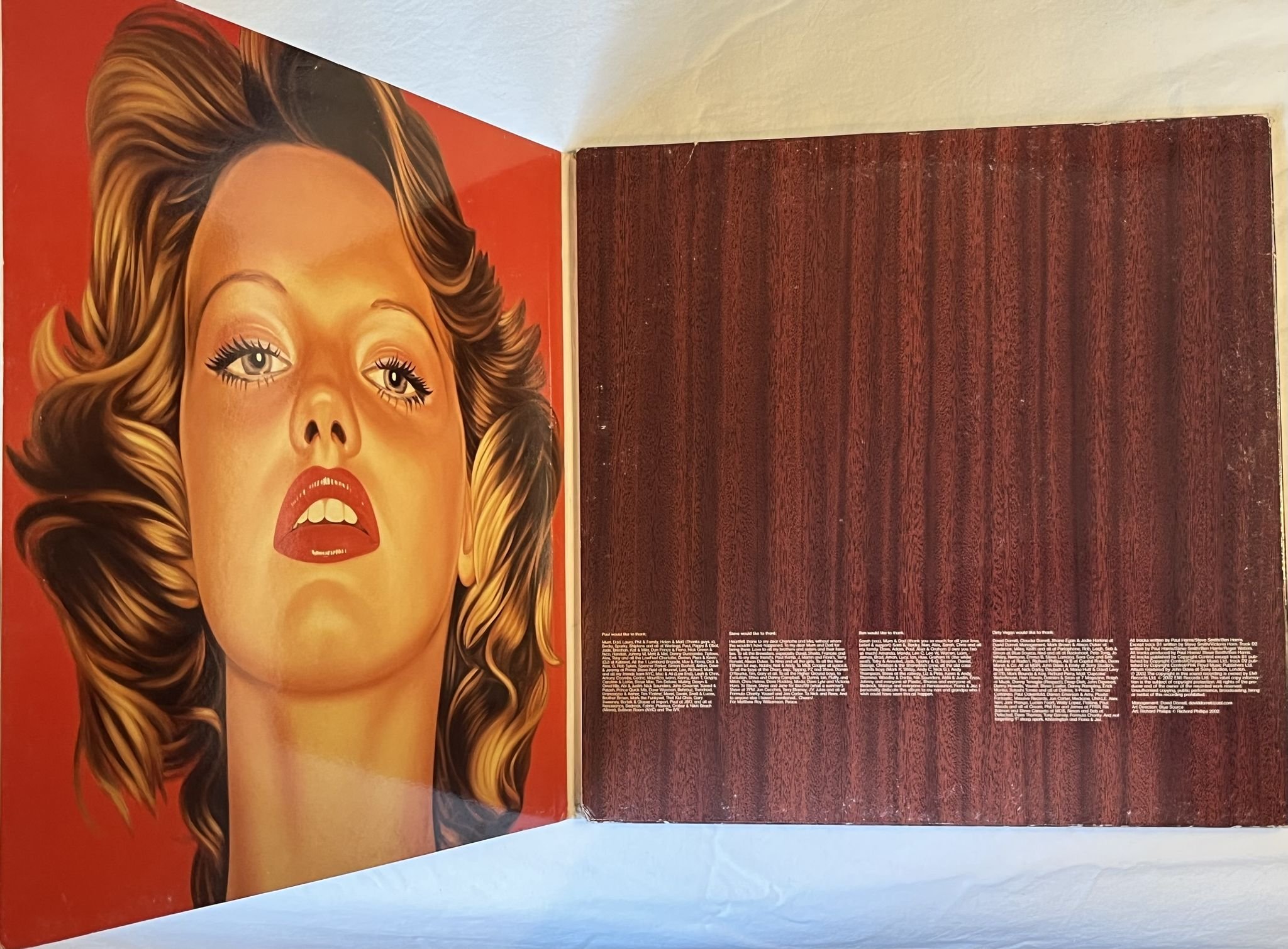 Omslagsbild för skivan DIRTY VEGAS s/t 2xLP 2002 UK PARLOPHONE 7243 5 39985 1 6 ** Deep House **