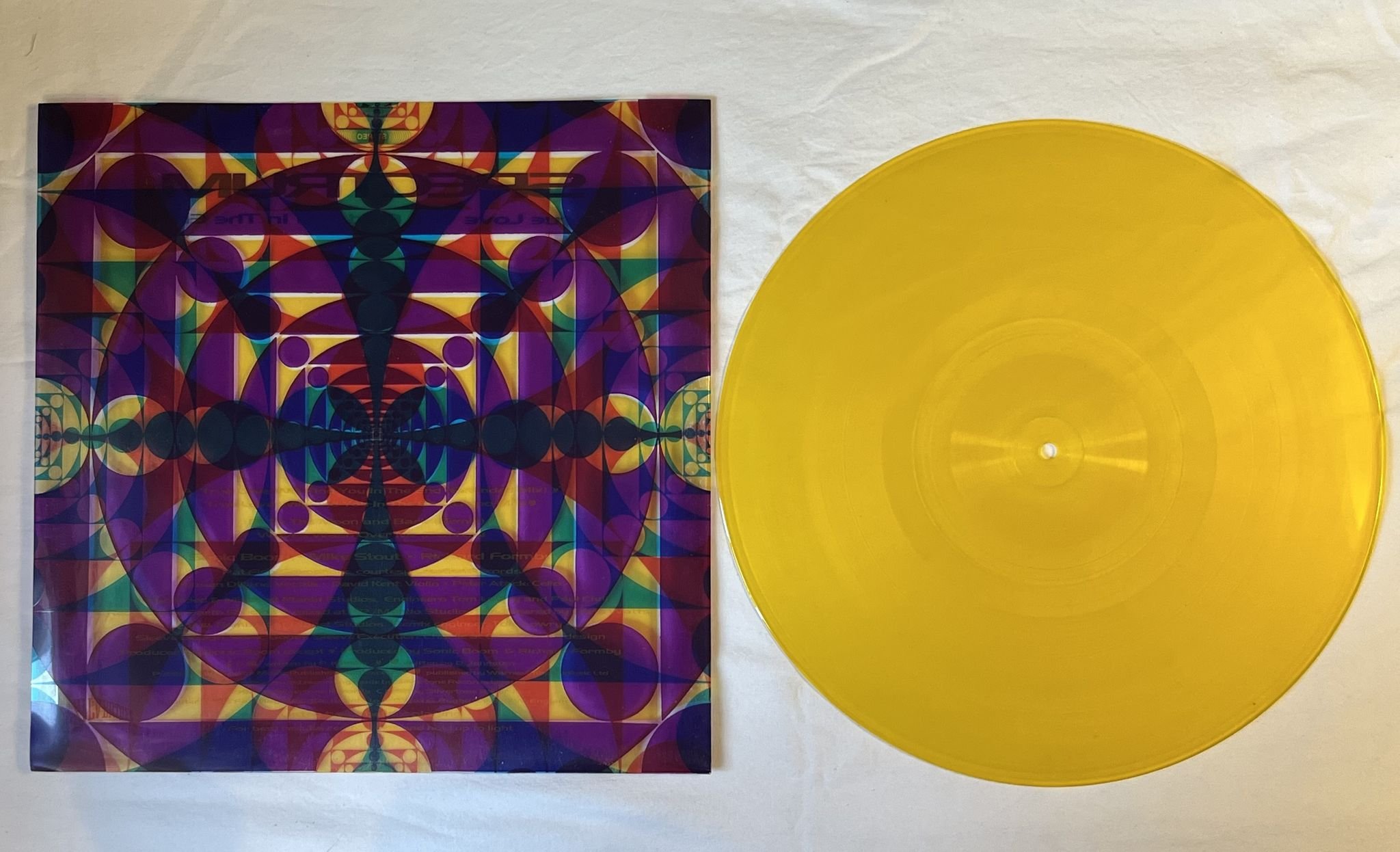 Omslagsbild för skivan SPECTRUM True Love Will Find You In The End 12" -92 silvertone ORE T 44