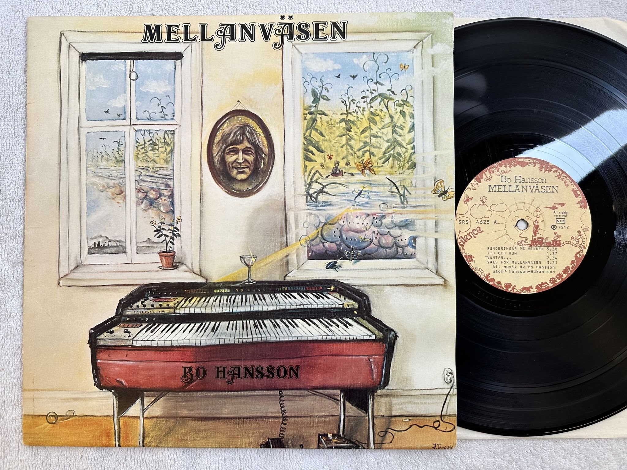 Omslagsbild för skivan BO HANSSON mellanväsen LP -75 SILENCE SRS 4625