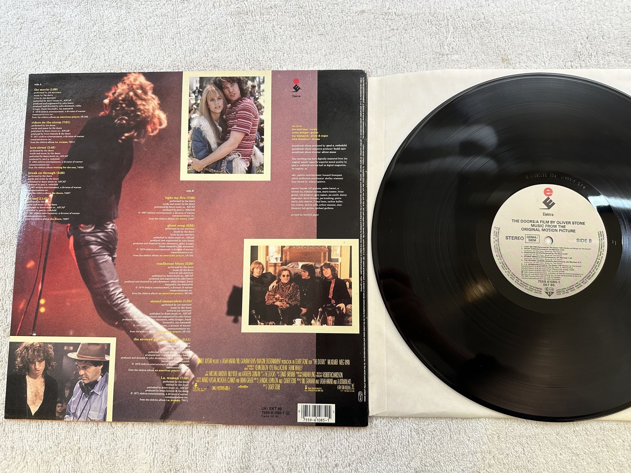 Omslagsbild för skivan THE DOORS LP -91 ELEKTRA 7559610851