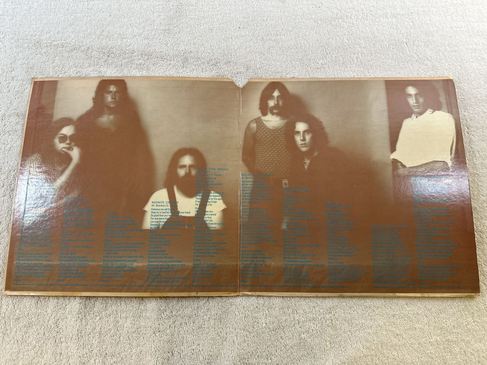 Omslagsbild för skivan STEELY DAN can't buy a thrill LP -74 US COMMAND quadraphonic CQD 40009