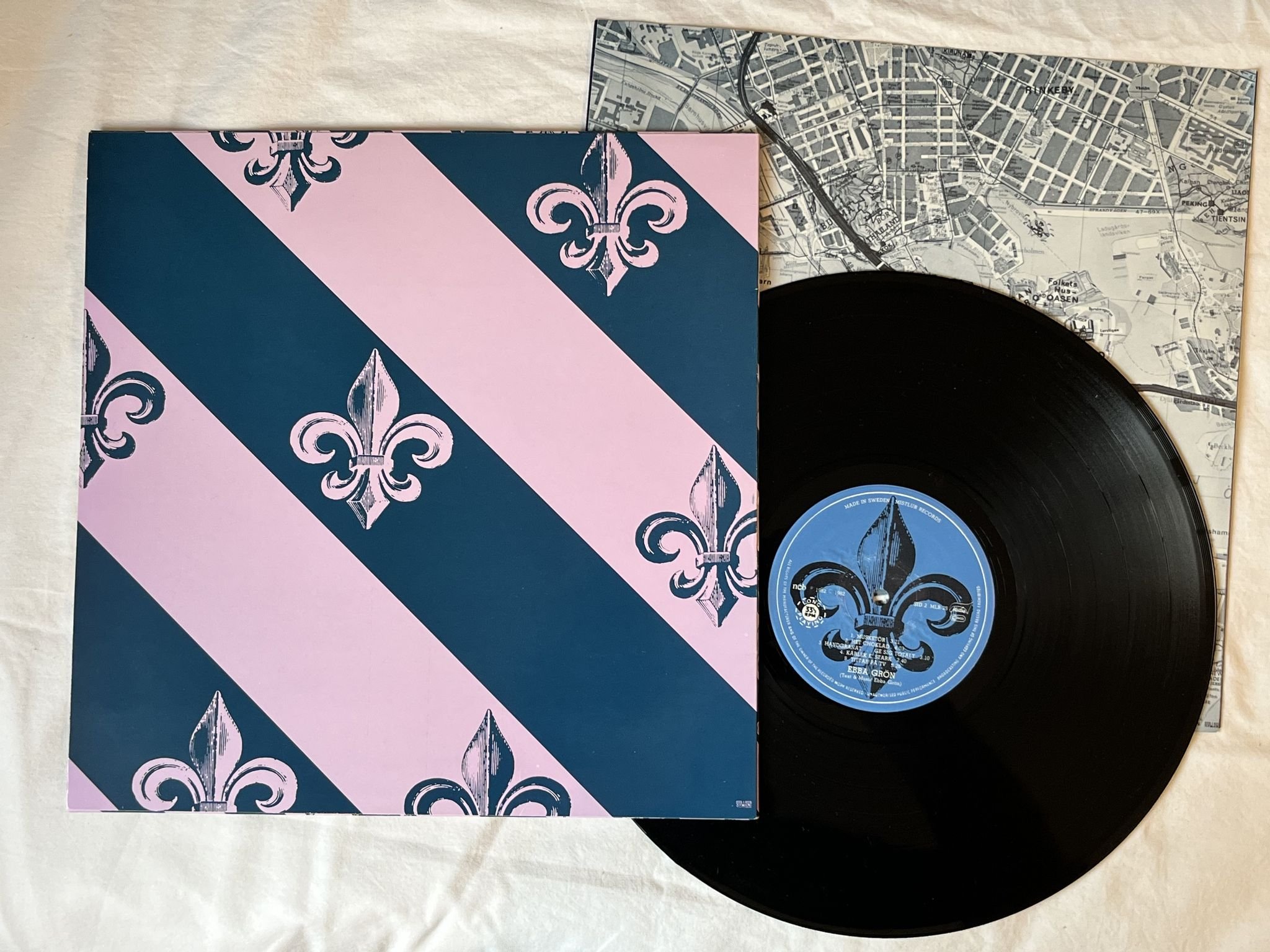 Omslagsbild för skivan EBBA GRÖN LP-82 SWE MLR-25 MISTLUR