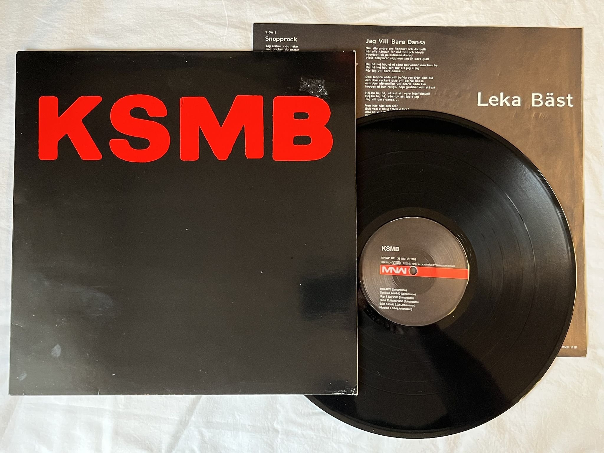 Omslagsbild för skivan KSMB rika barn leka bäst LP-81 SWE MNW 112