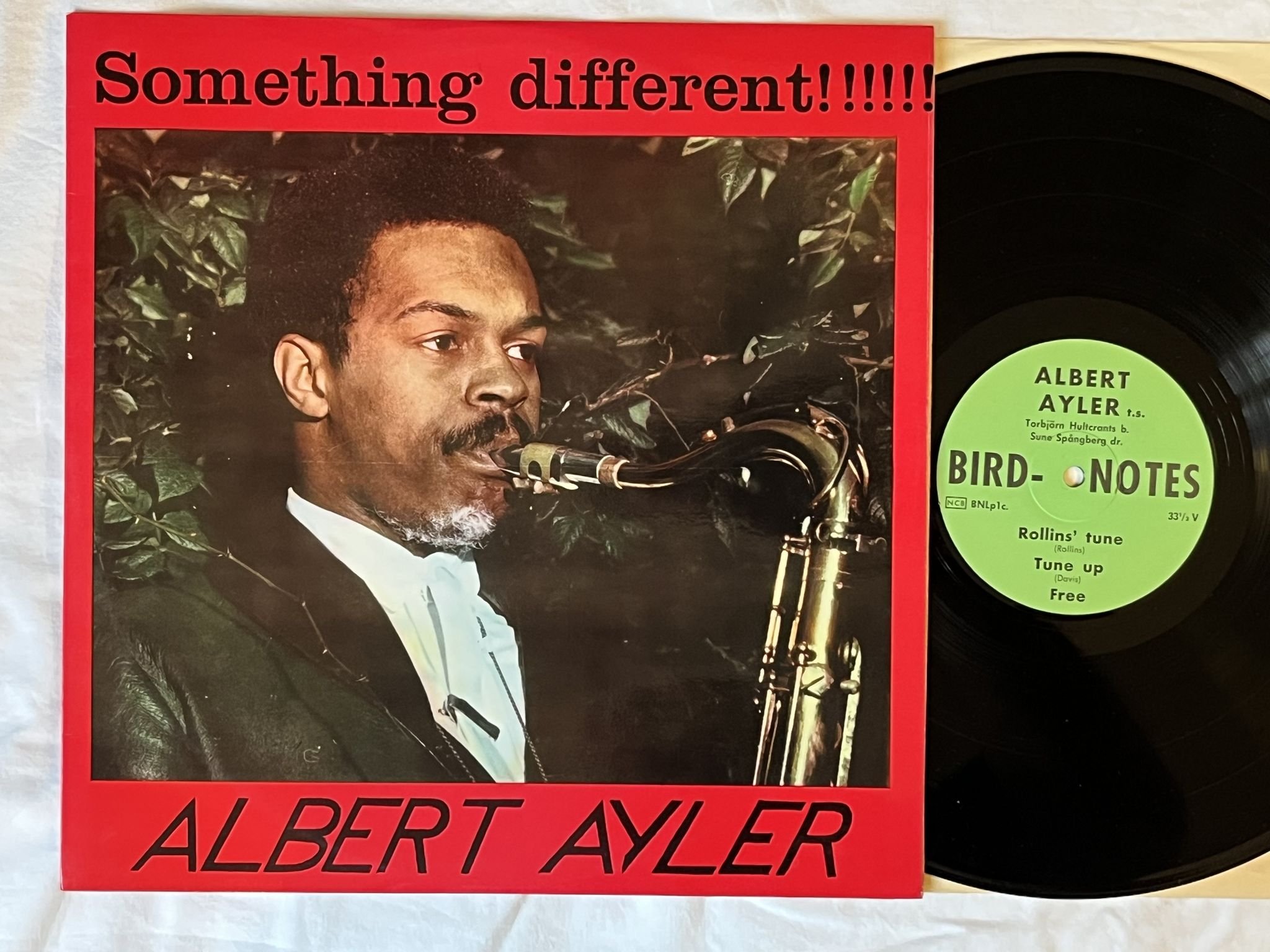 Omslagsbild för skivan ALBERT AYLER something different LP -63 BNLP 1 BIRD NOTES *** ultra rare ***