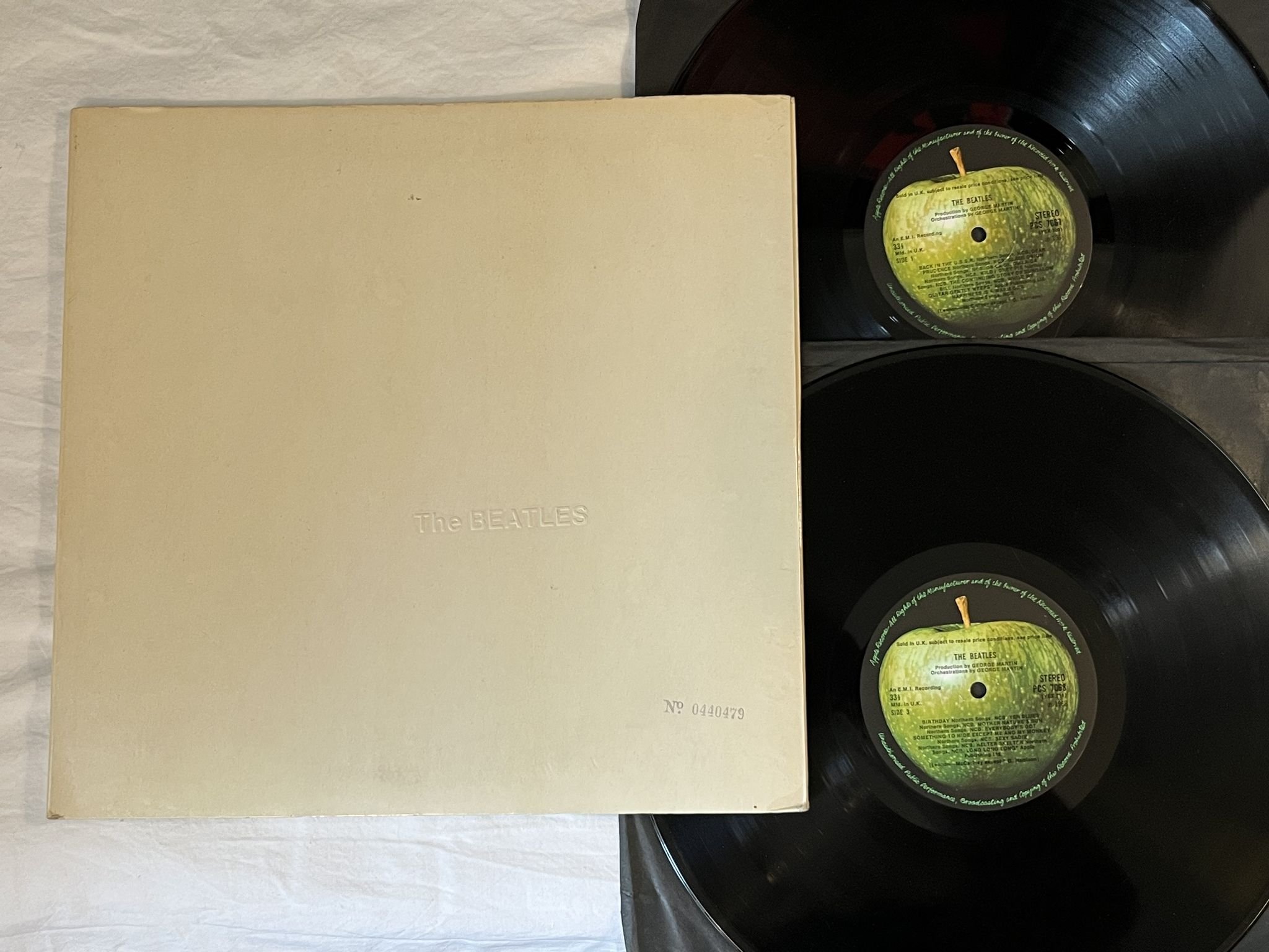 Omslagsbild för skivan THE BEATLES the beatles 2xLP - 68 PCS 7068 APPLE RECORDS