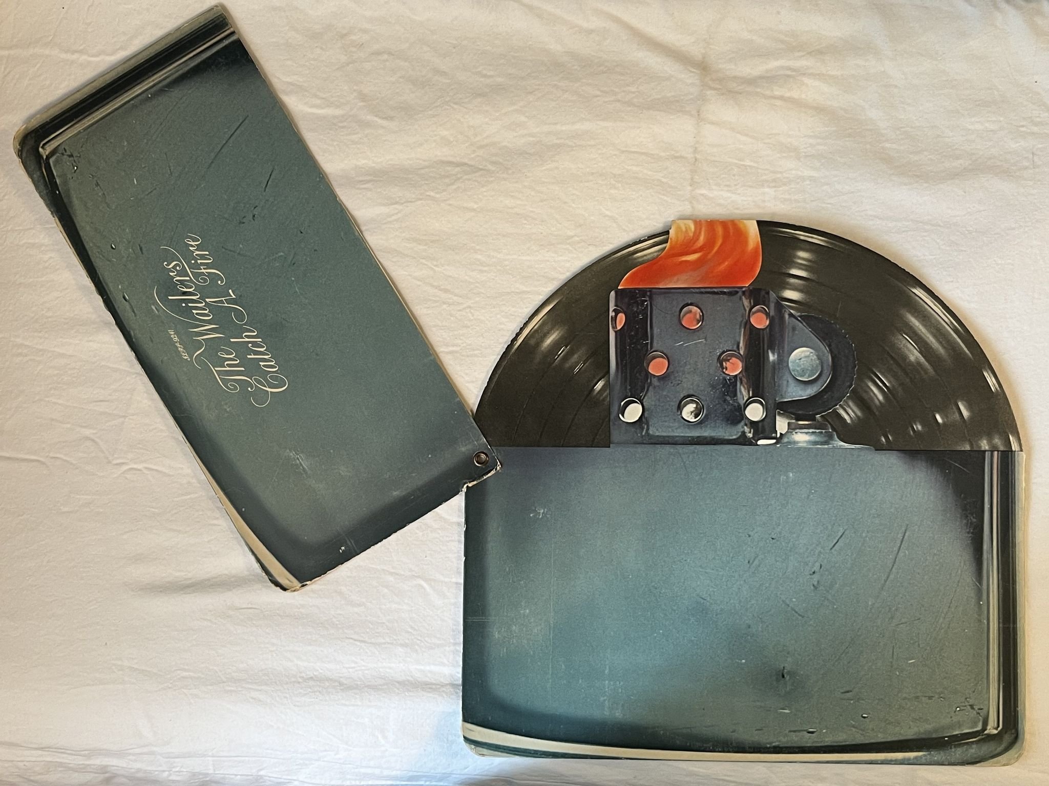 Omslagsbild för skivan THE WAILERS catch a fire LP-73 ILPS 9241 ISLAND RECORDS