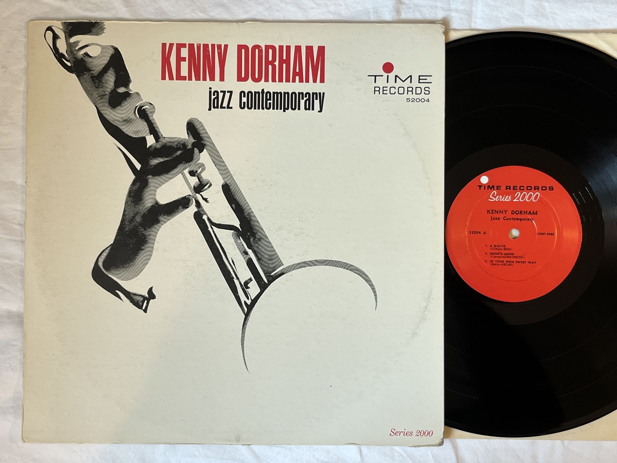Omslagsbild för skivan KENNY DORHAM jazz contemporary LP-60 US 52004 Time Records