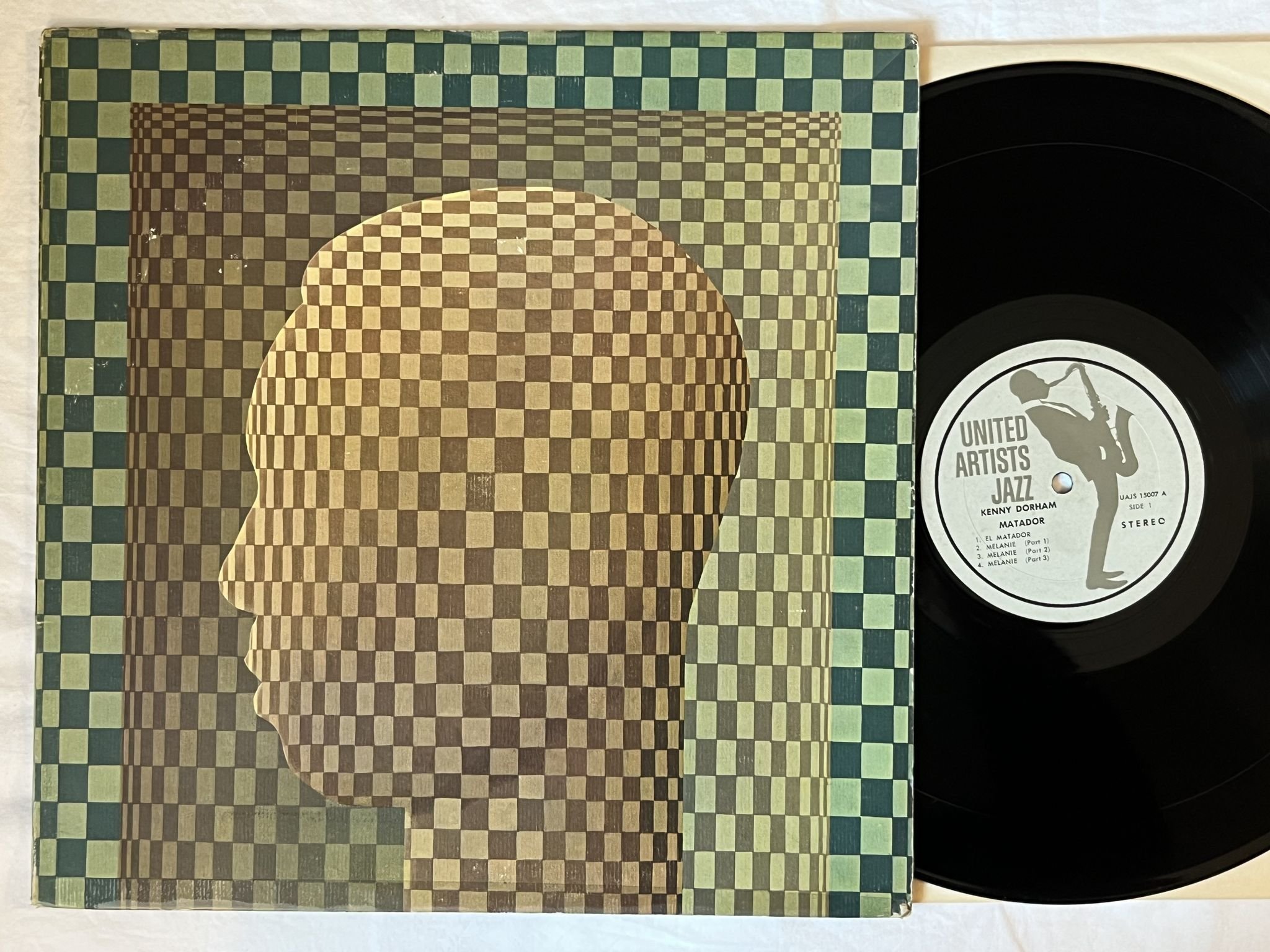Omslagsbild för skivan KENNY DORHAM matador LP-63 US UAJS 15007 United Artists Jazz