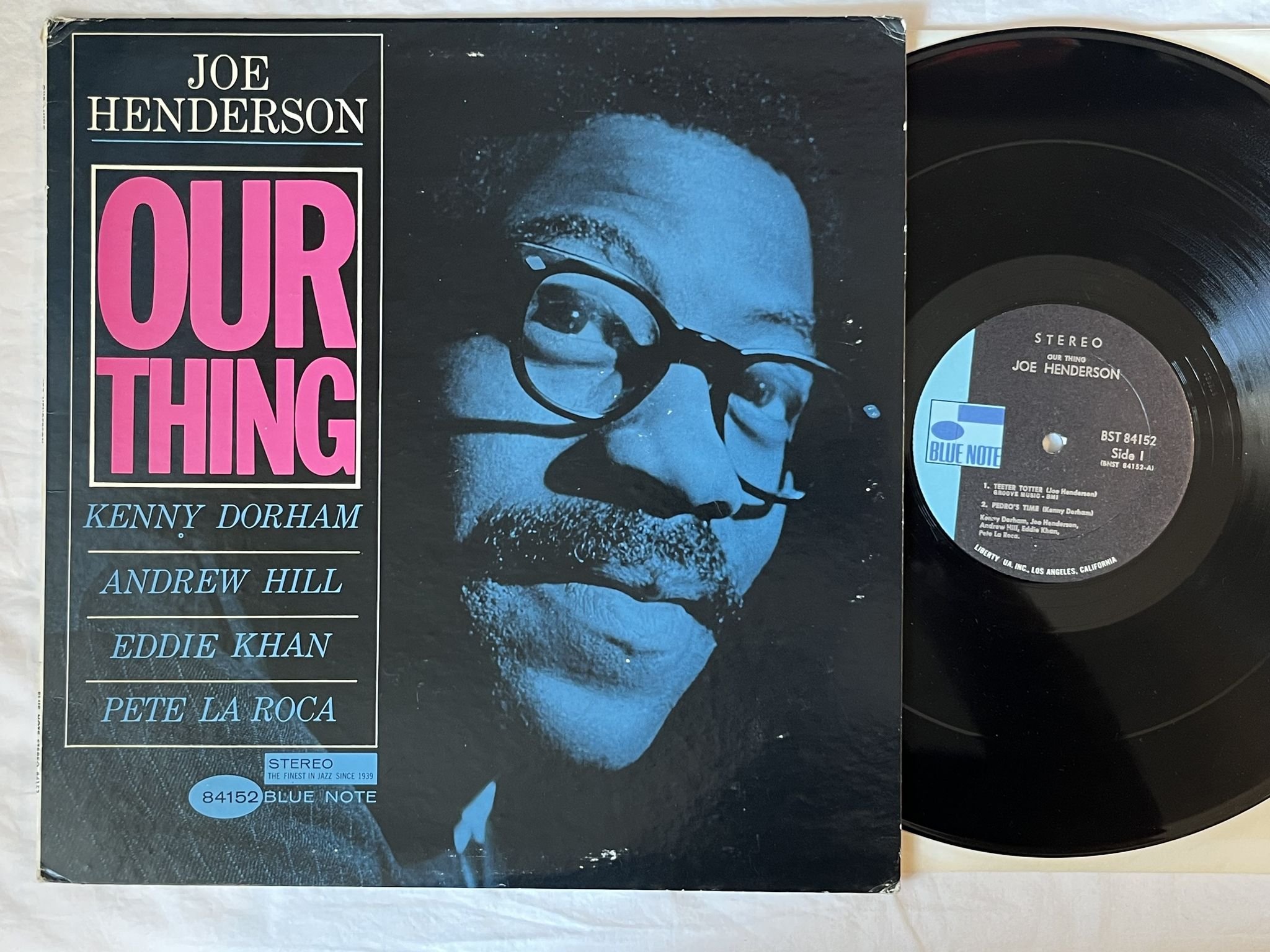 Omslagsbild för skivan JOE HENDERSON our thing LP-70 US BST 84152 Blue Note