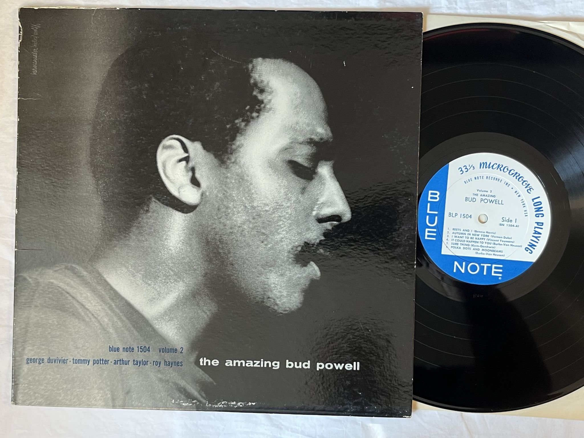 Omslagsbild för skivan BUD POWELL the amazing bud powell, volume 2 LP-66 US BLP 1504 Blue Note