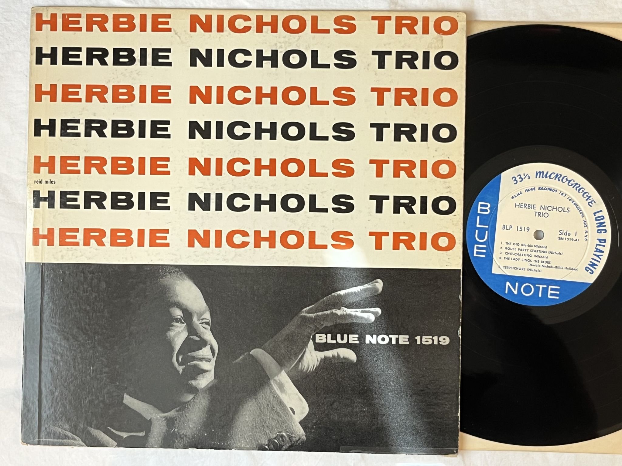 Omslagsbild för skivan HERBIE NICHOLS TRIO LP US BLP 1519 Blue Note