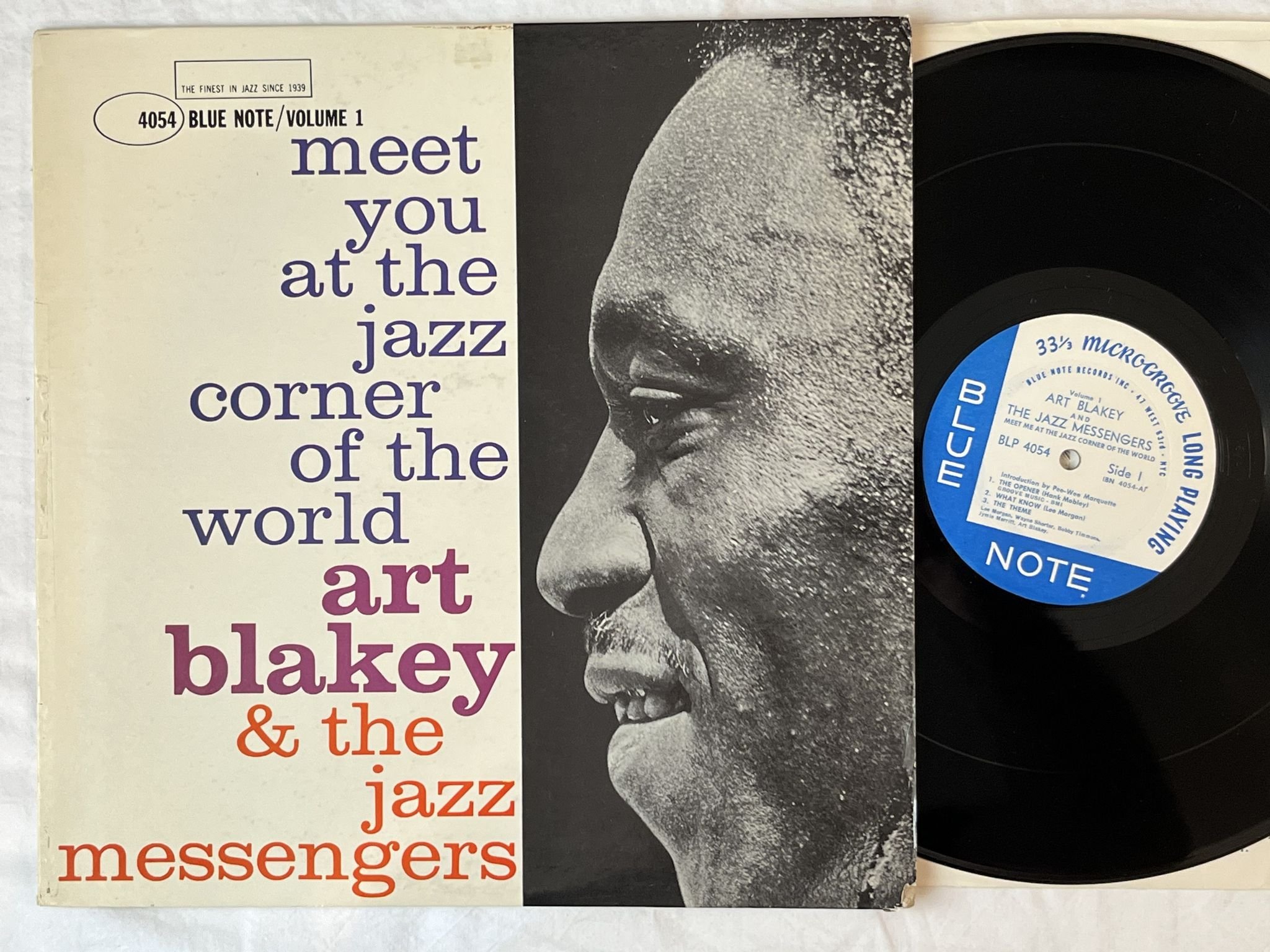 Omslagsbild för skivan ART BLAKEY & THE JAZZ MESSENGERS LP BLP 4054 Blue Note