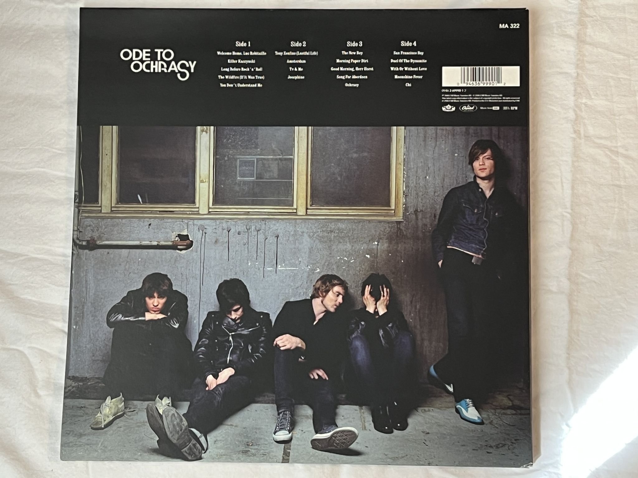 Omslagsbild för skivan MANDO DIAO ode to ochrasy 2XLP -2006 MA 322 Majesty Recordings