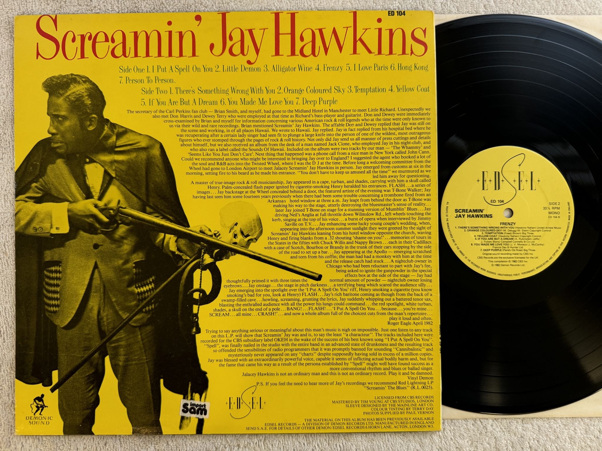 Omslagsbild för skivan DREAD ZEPPELIN Un-Led-Ed LP -90 EIRSA 1042