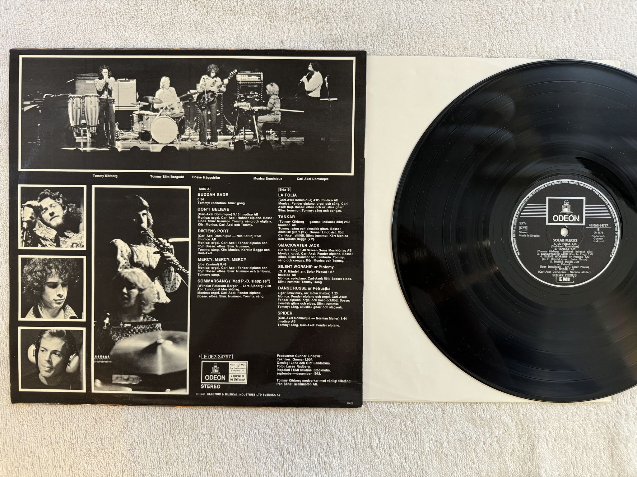 Omslagsbild för skivan SOLAR PLEXUS solar plexus 2 LP -73 SWE 4E 062-34797 Odeon