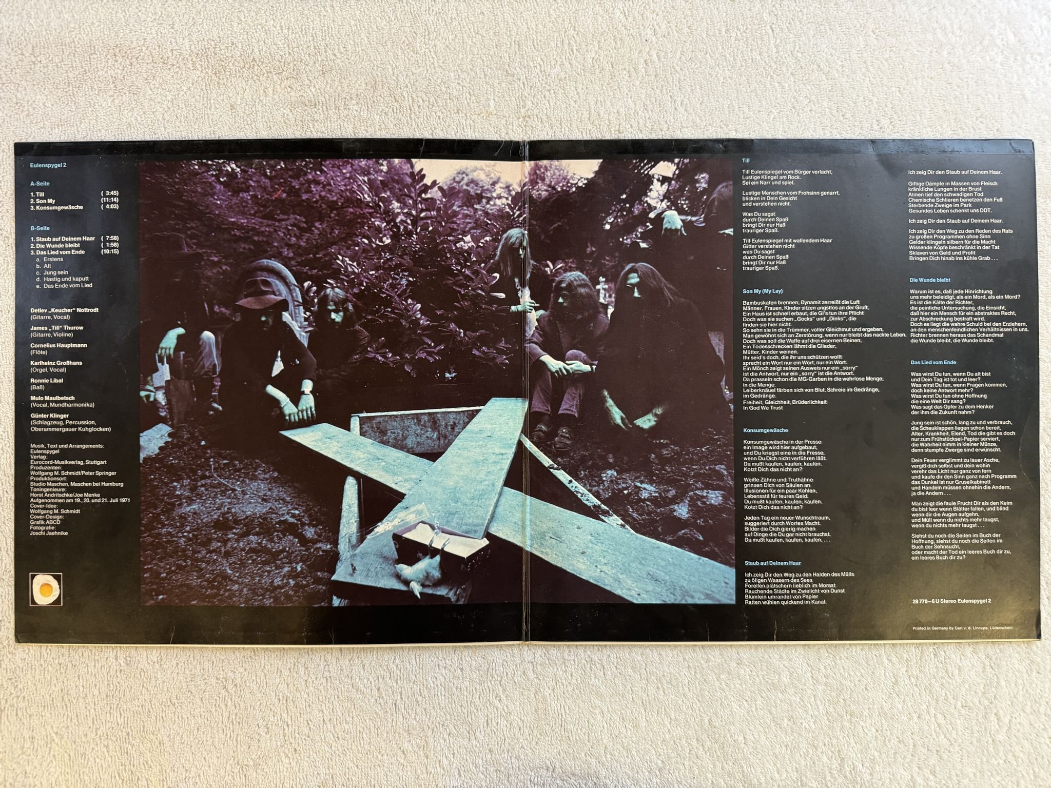 Omslagsbild för skivan EULENSPYGEL 2 LP -71 28 770-6U Spiegelei