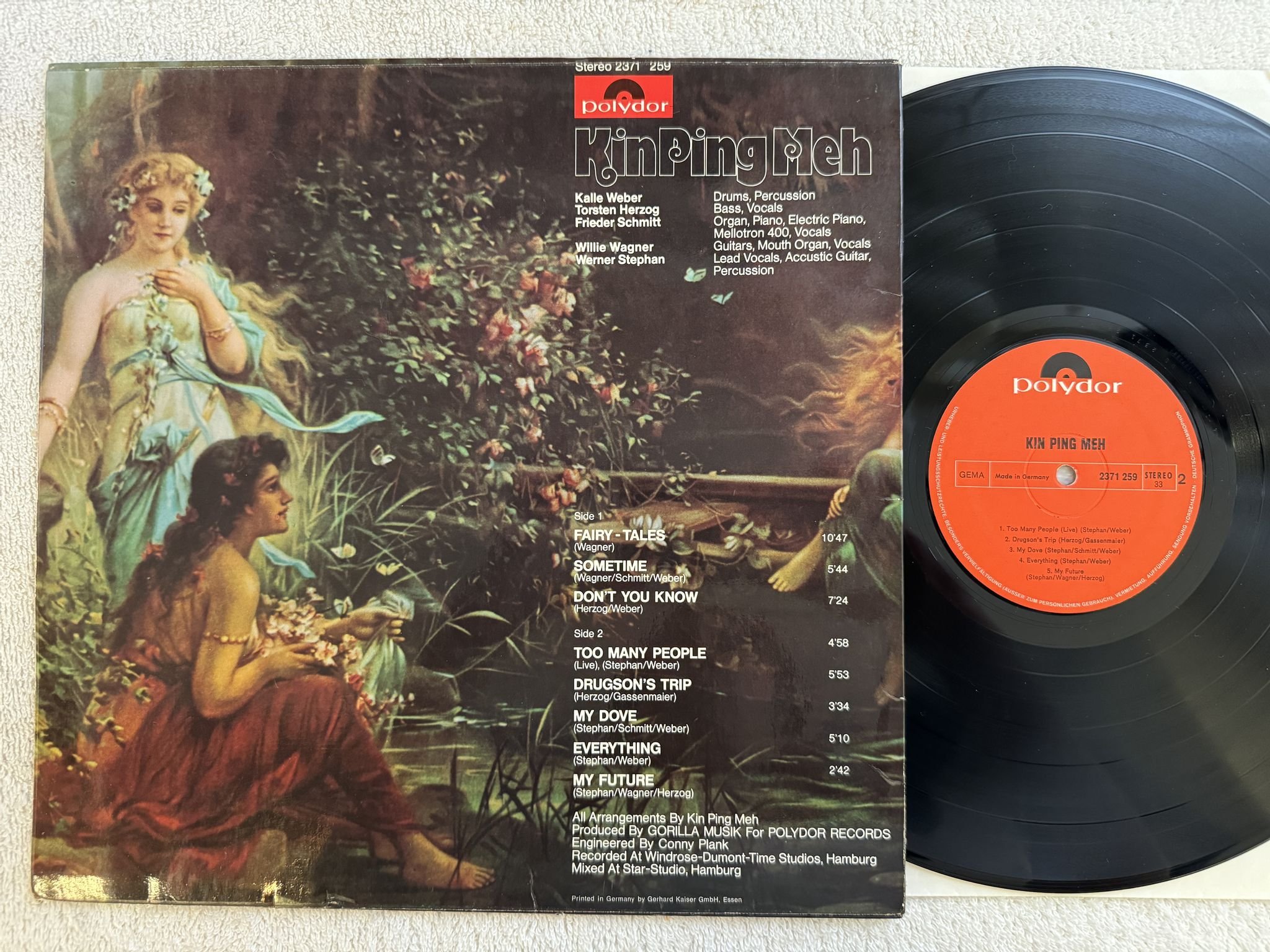 Omslagsbild för skivan KIN PING MEH kin ping meh LP -72 2371 259 Polydor