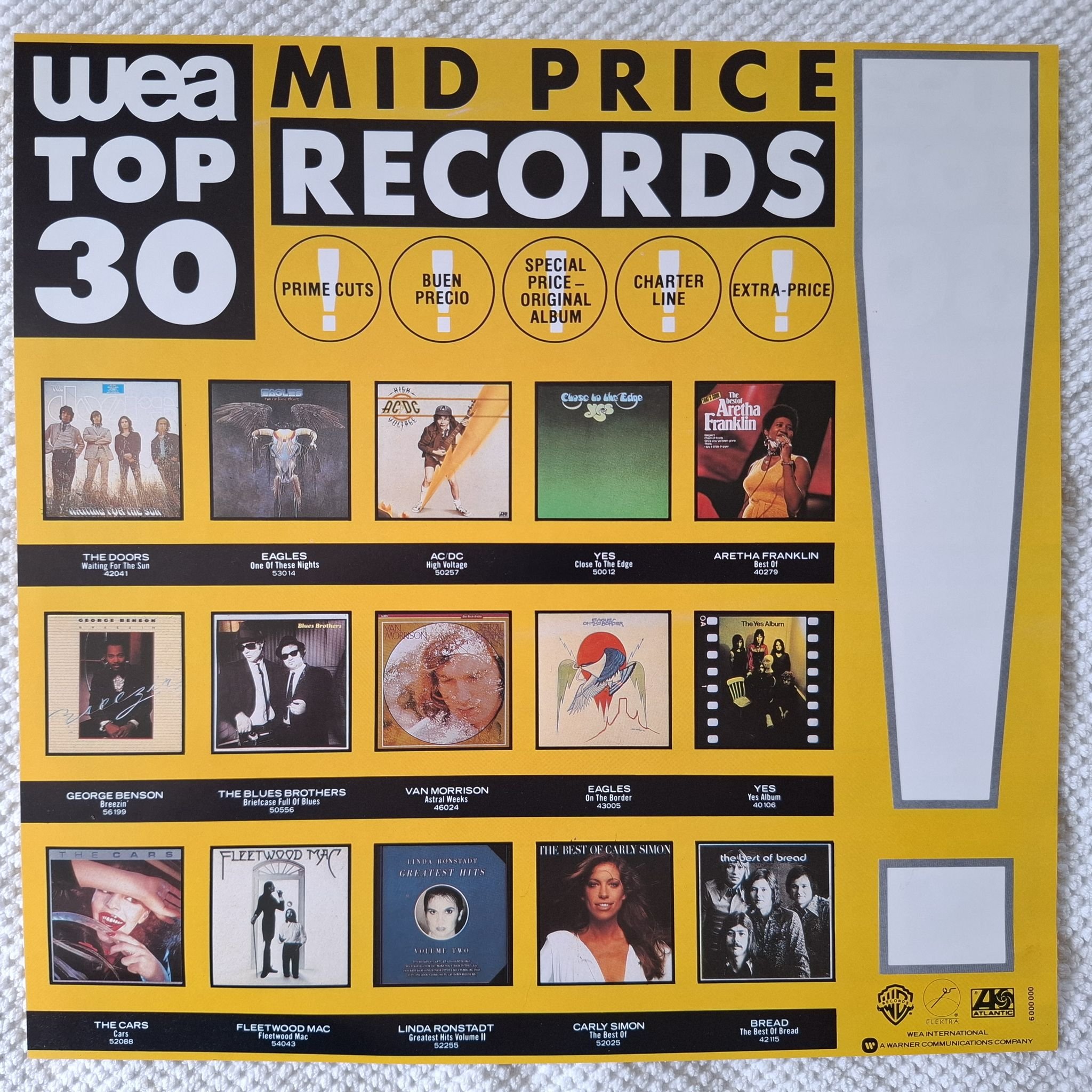 Omslagsbild för skivan ZZ TOP deguello LP -79 Warner Bros. Records WB 56 701