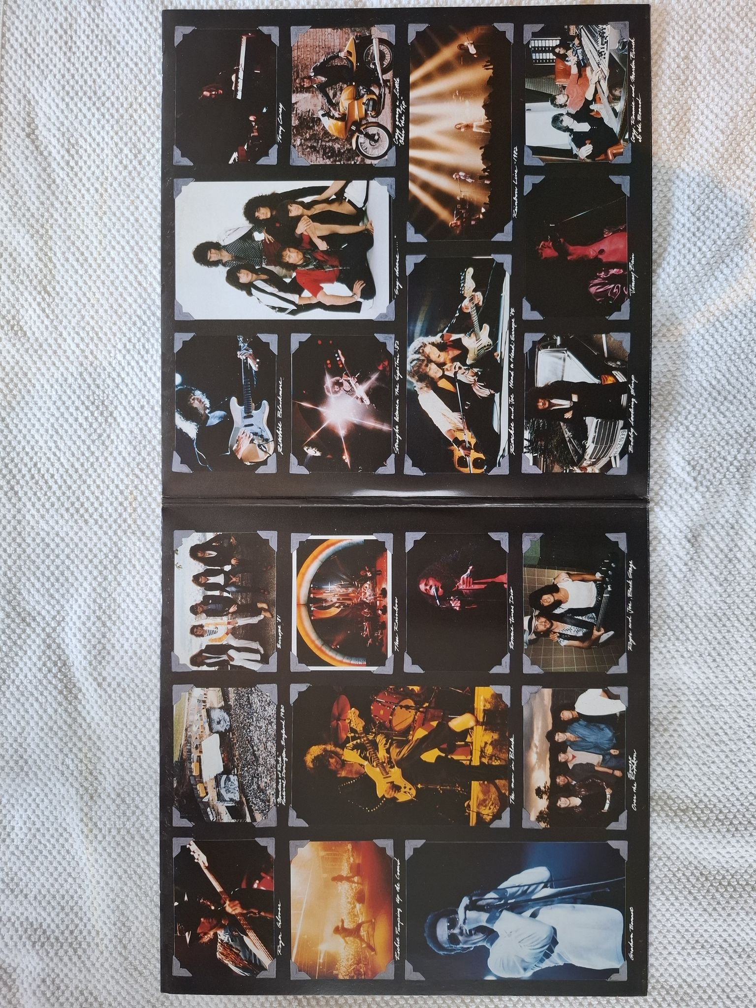 Omslagsbild för skivan RAINBOW finyl vinyl x2 LP -86 Polydor 827 989-1