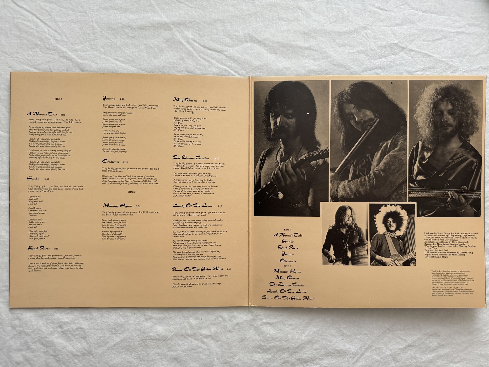 Omslagsbild för skivan JADE WARRIOR last autumn's dream LP -72 6369 079 Vertigo