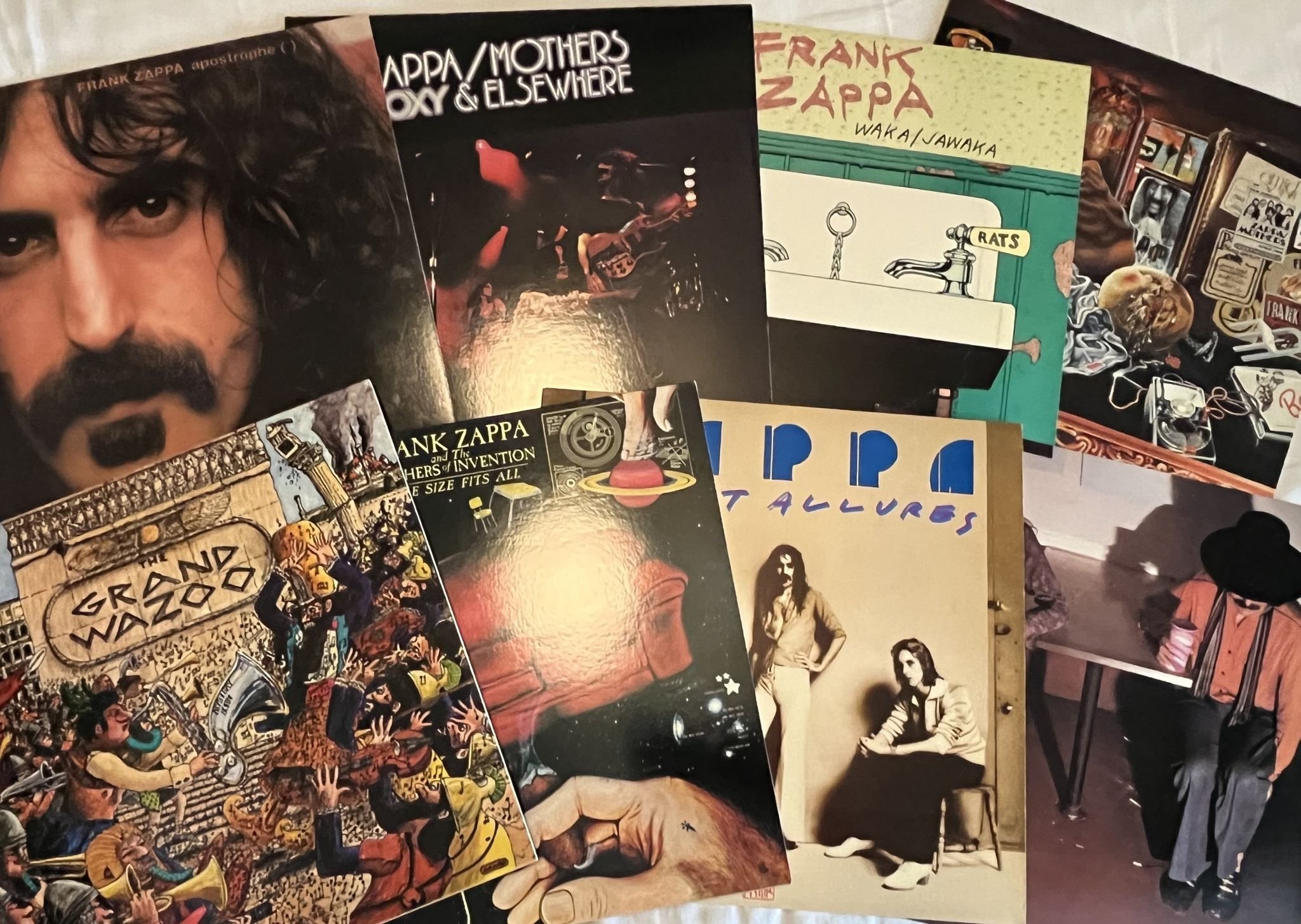 Omslagsbild för skivan ZAPPA The Old Masters, Box Three 9xLP -87 US BARKING PUMPKIN BPR-9999 NUMBERED