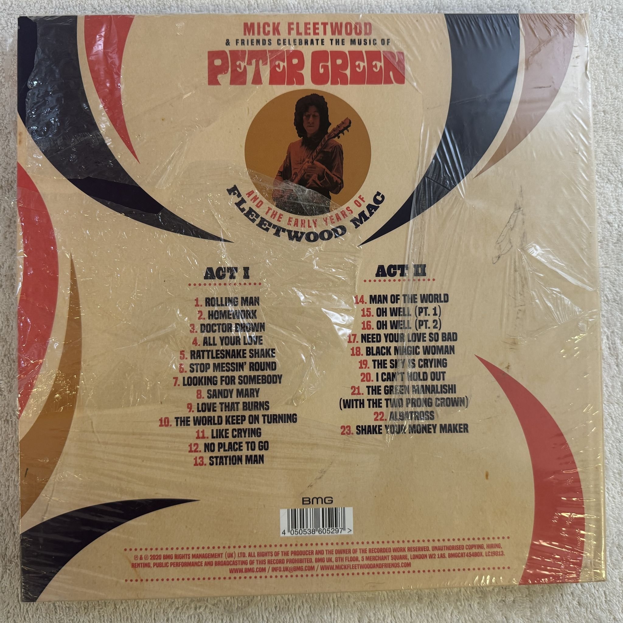 Omslagsbild för skivan Mick Fleetwood Celebrate The Music 4xVINYL 2cCD + Blue-Ray BOX ** Sealed **