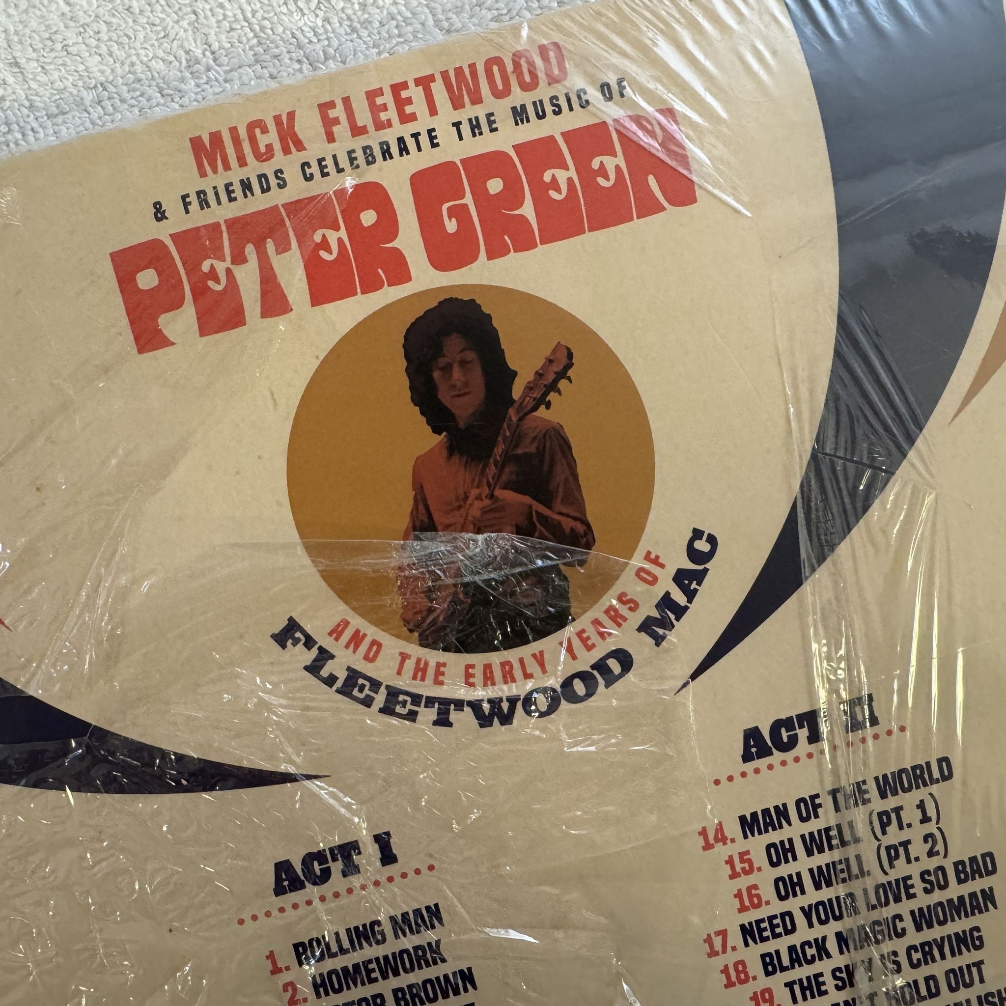 Omslagsbild för skivan Mick Fleetwood Celebrate The Music 4xVINYL 2cCD + Blue-Ray BOX ** Sealed **