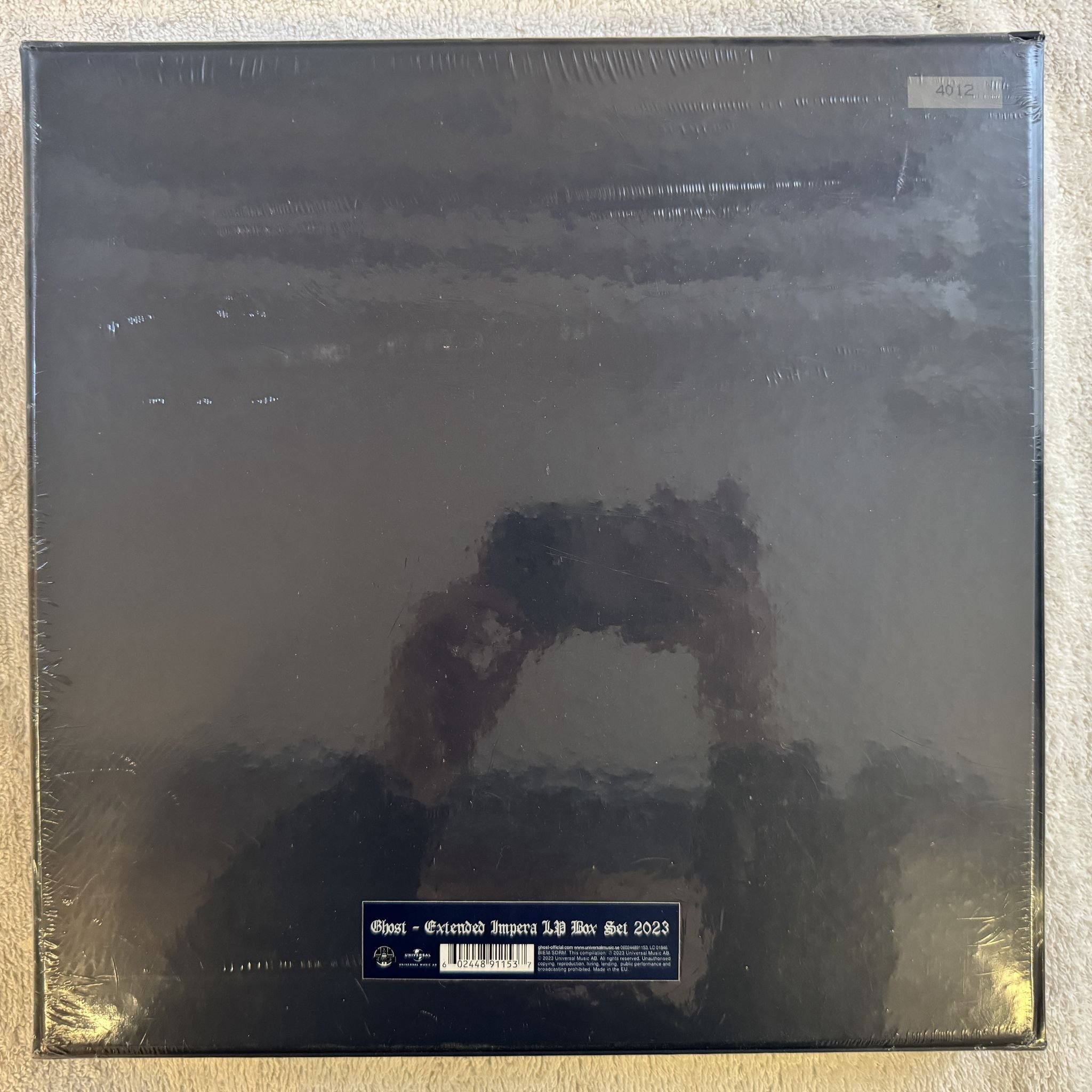 Omslagsbild för skivan GHOST Extended Impera 4xVINYL box set 2023 reaktor 060244891153 ** Sealed **