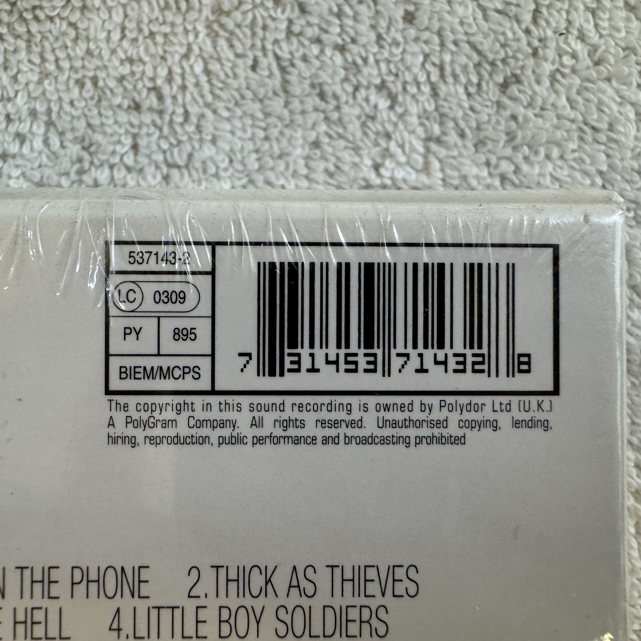 Omslagsbild för skivan THE JAM Direction, Reaction, Creation 5xCD box 2002 POLYDOR 5371432 ** SEALED **